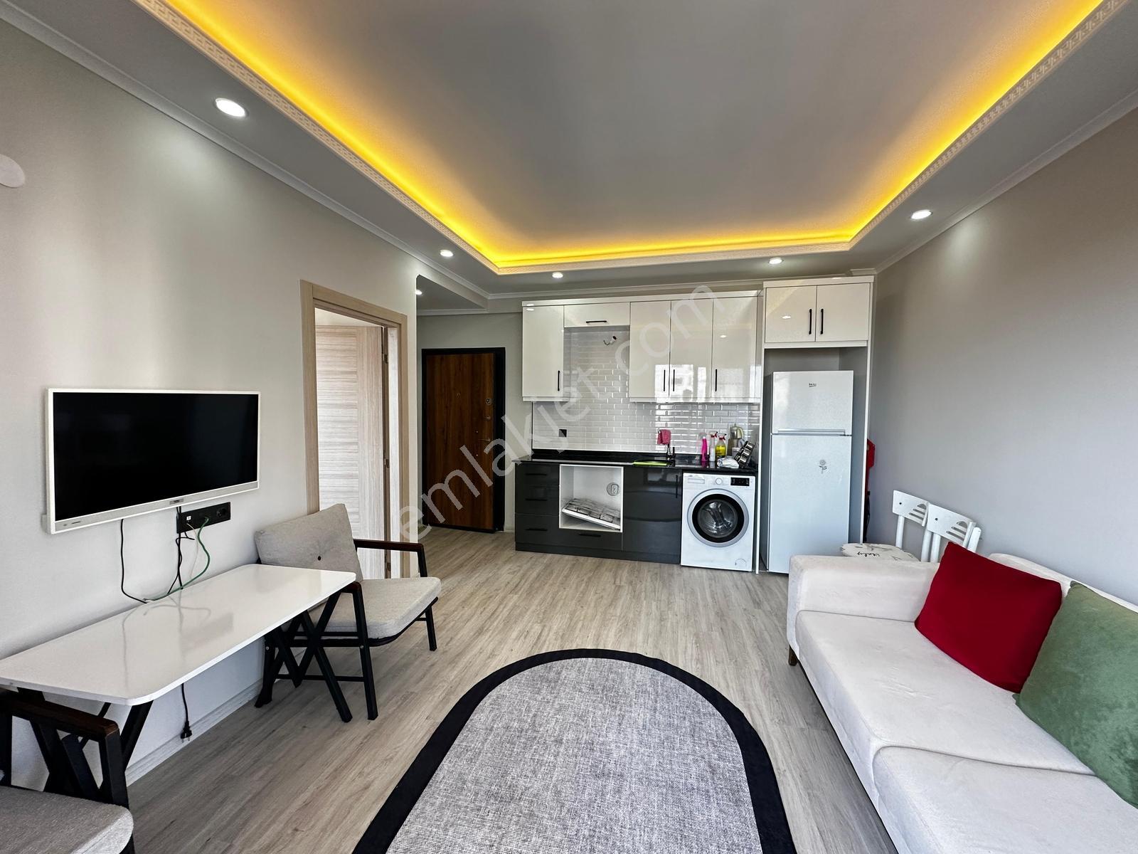Daşyapı Landmark Sitesi'nde Havuz Cepheli Full Eşyalı 1+1 - Görsel 16