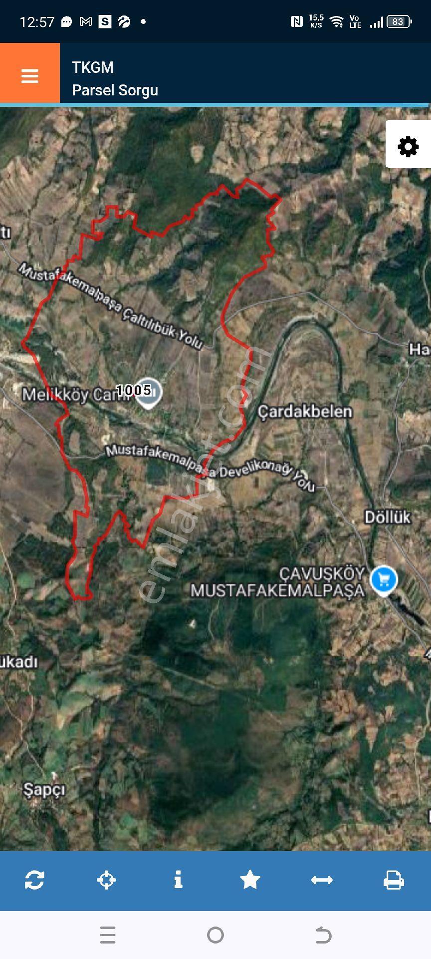 My Ekipdenbursa Mustafakemalpaşa Melikde İmarlı Arsamy - Görsel 7