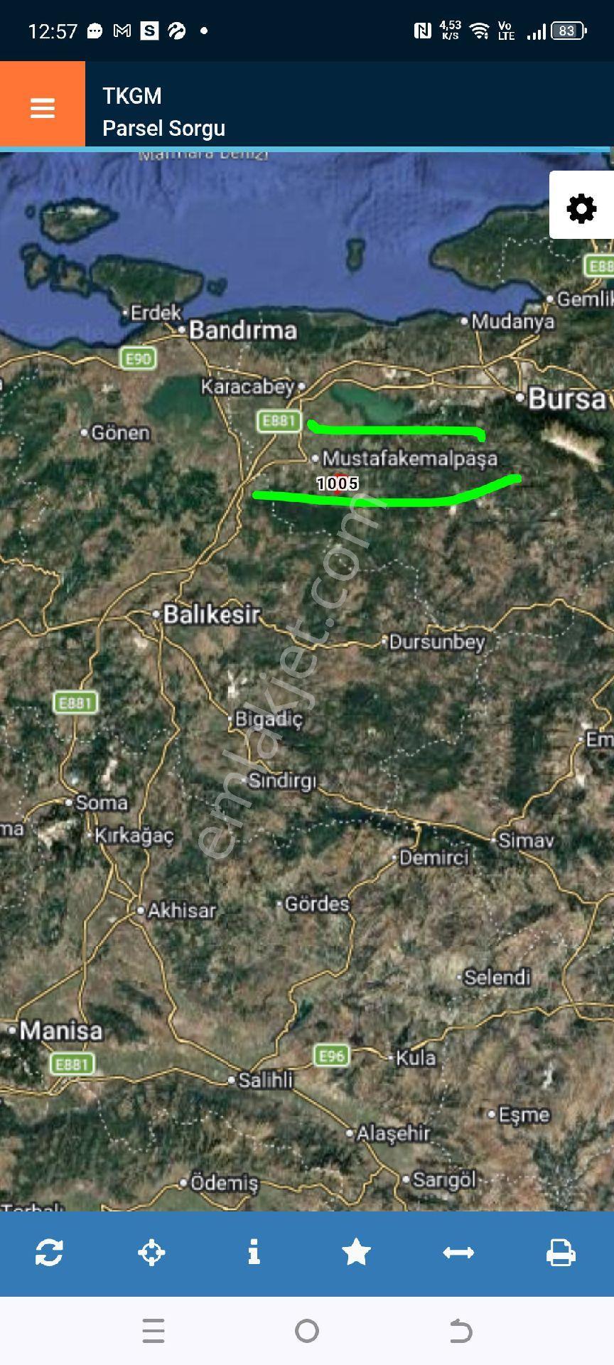 My Ekipdenbursa Mustafakemalpaşa Melikde İmarlı Arsamy - Görsel 10
