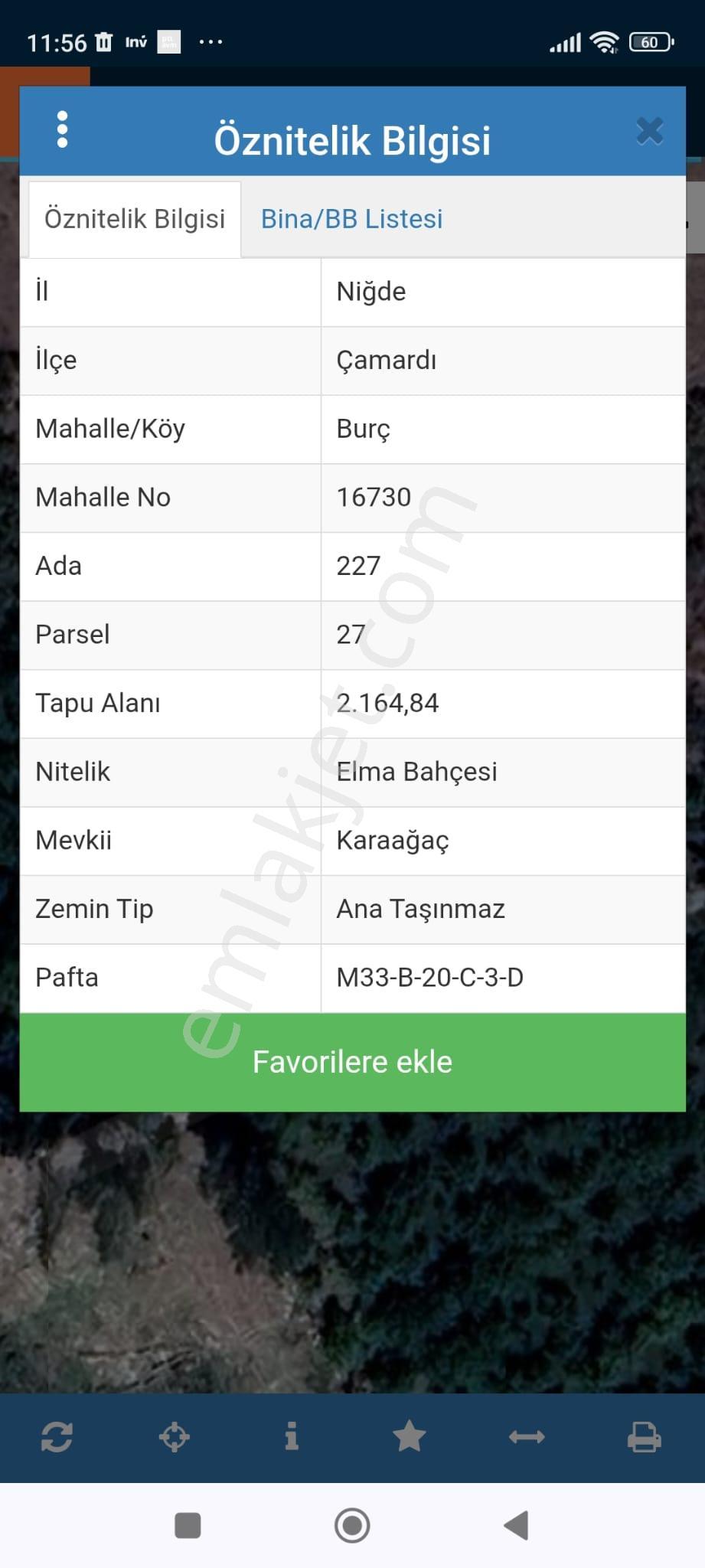Niğde Çamardı Burç Köyünde İmarsınırı Bitişinde Kaçırılmayacak Yatır. 2 Adet Yan Yana Bahçe Kupon - Görsel 2