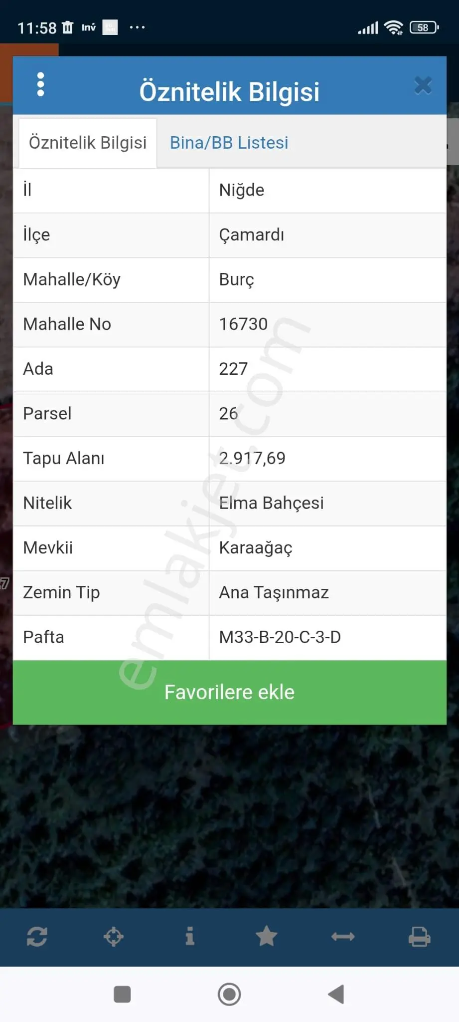 Niğde Çamardı Burç Köyünde İmarsınırı Bitişinde Kaçırılmayacak Yatır. 2 Adet Yan Yana Bahçe Kupon - Görsel 4