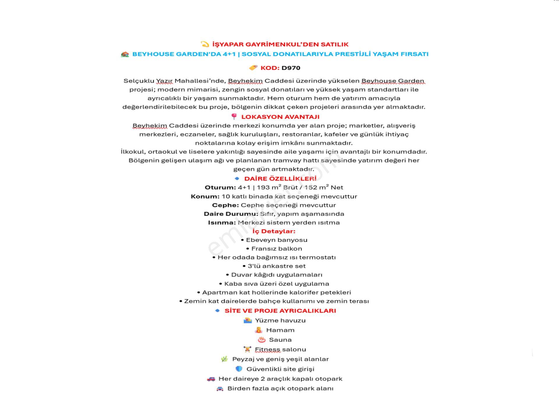 Beyhouse Garden'da 4+1 | Sosyal Donatılarıyla Prestijli Yaşam Fırsatı - Görsel 10