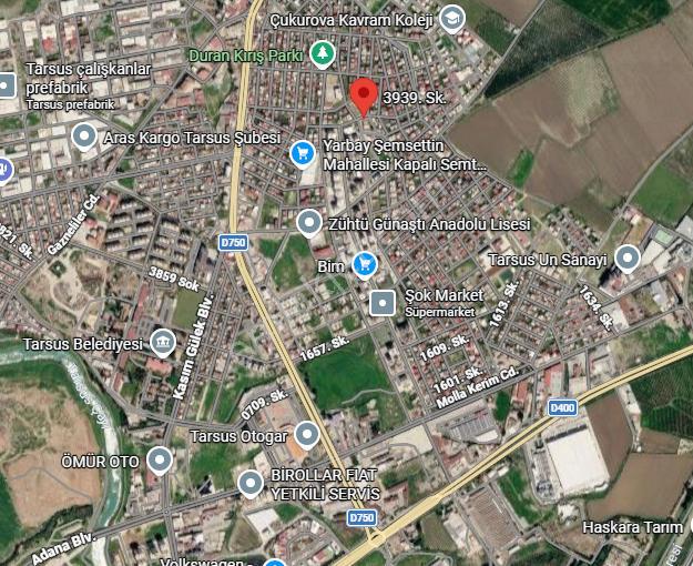 Mersin Tarsus Kemalpaşa Mahallesinde Satılık Arsa - Görsel 18