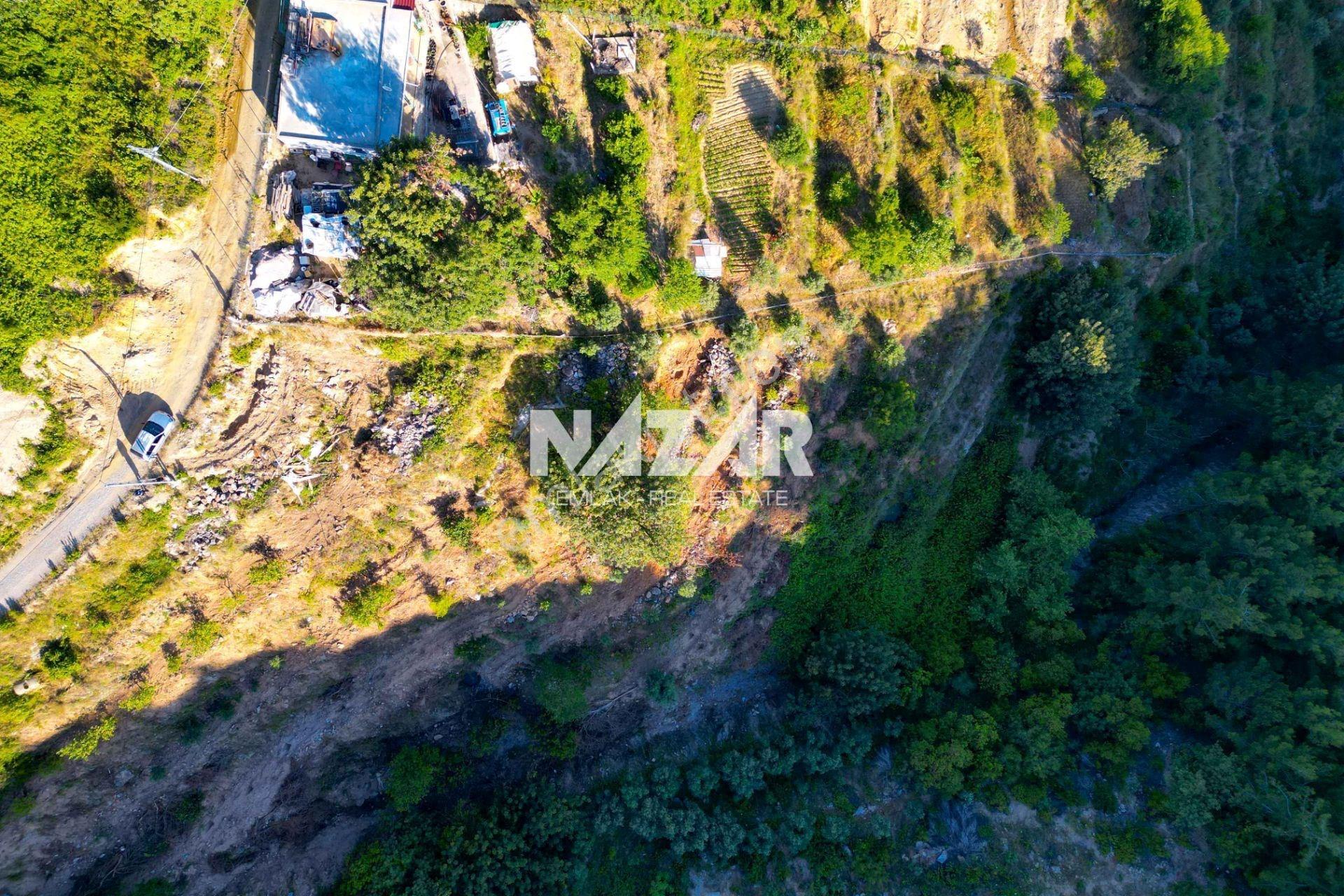 Alanya Hacımehmetli’de Hisseli 941 M² Manzaralı Tarla - Görsel 6