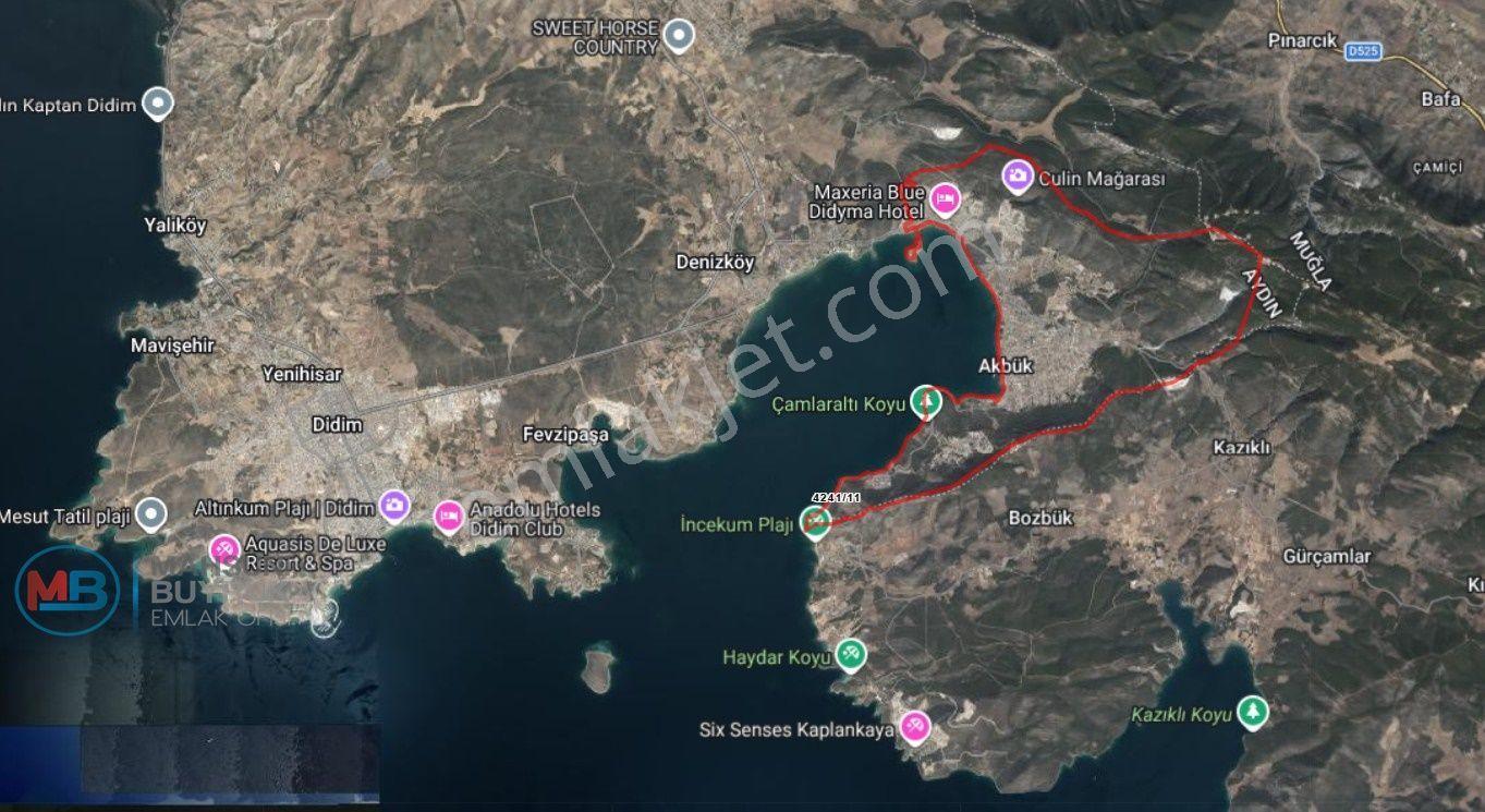 🏡 Didim Akbük Mahallesi Çukur Mevkisinde Deniz Manzaralı Yatırımlık Arsa - Görsel 8