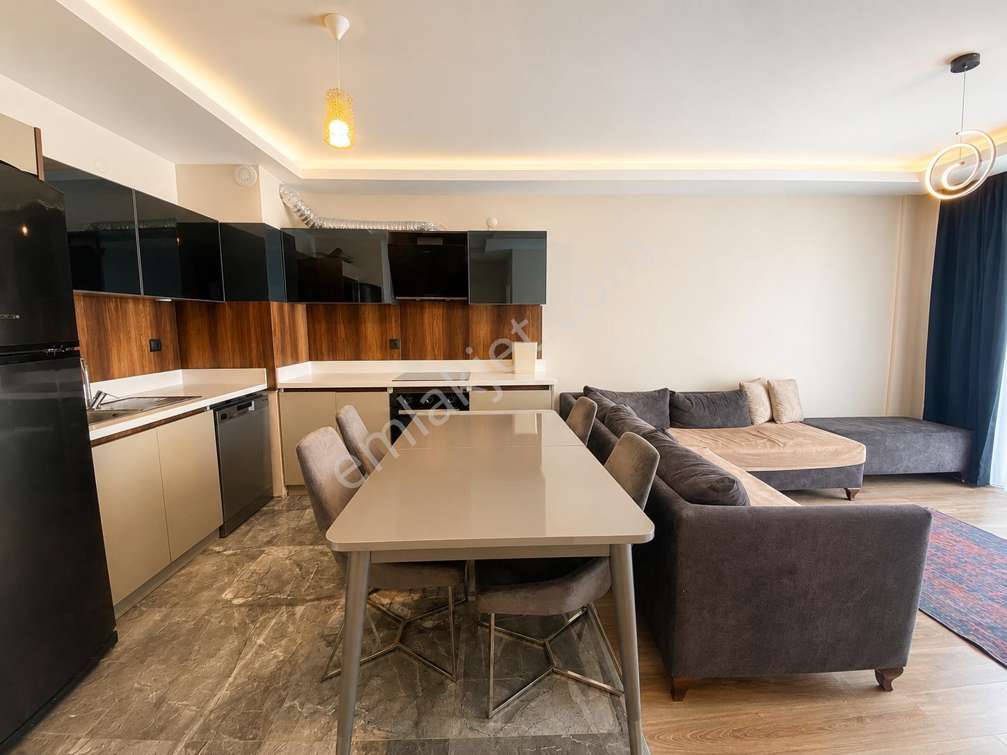 Alaçatı'dan İncek'te Bulvar Yakını 1+1 Eşyalı Kiralık Daire - Görsel 22