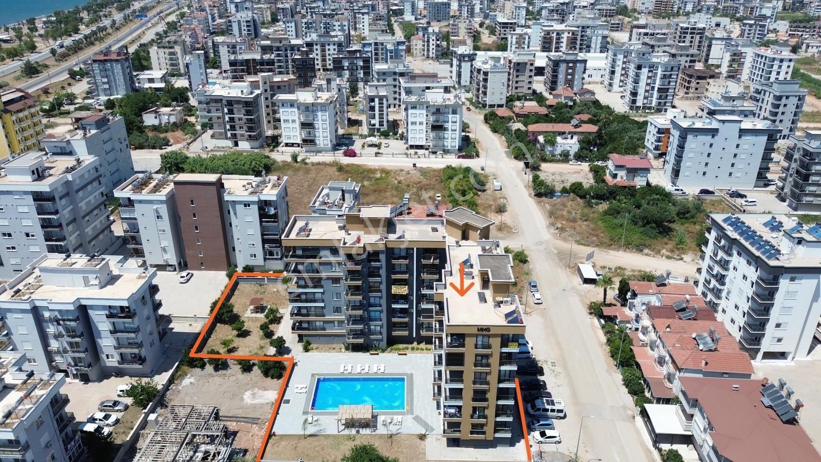 Mhg Yapı'dan Deniz Manzaralı 1+1 Daire - Görsel 28