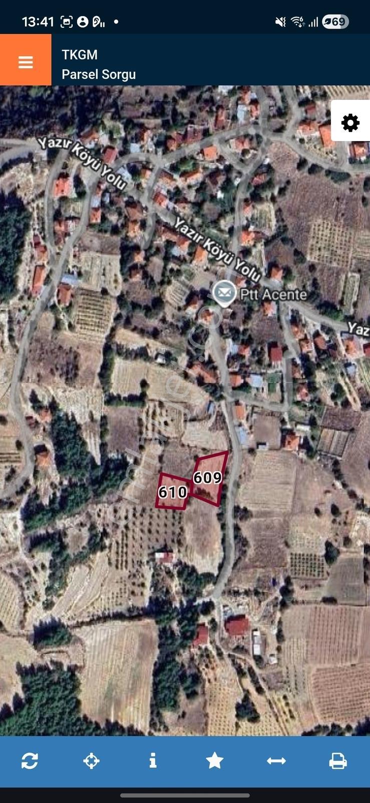Şehzade'den Çal,yazır Mahallesinde Satlık Tarla