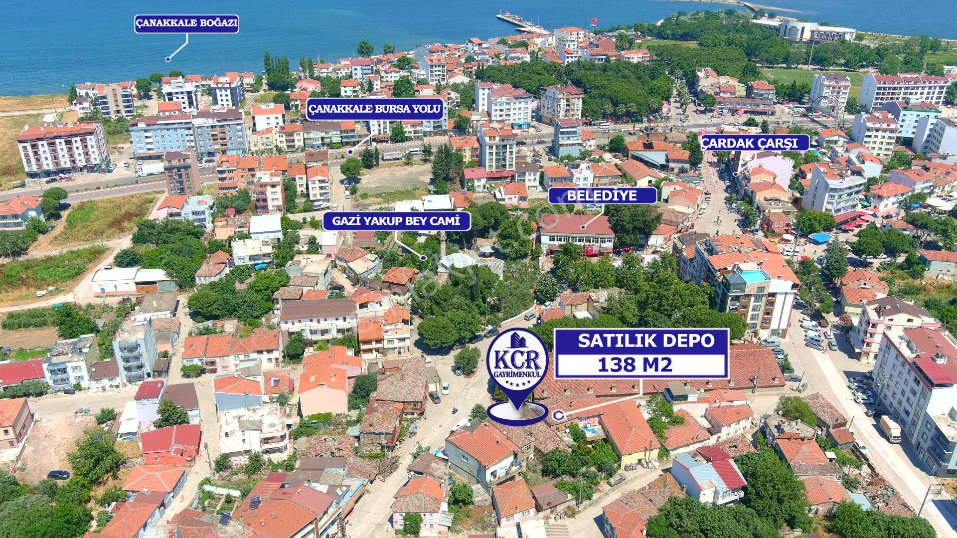 Çanakkale Çardak Merkezde Yüksek Tavanlı Satılık Depo - Görsel 11