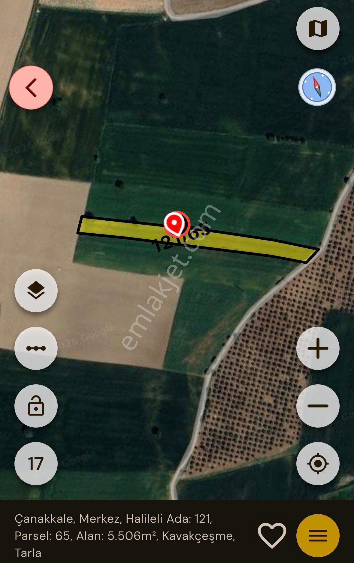 Halileli'de Yola Cephe Suya Yakın Tarıma Uygun 5506m² Yatırımlık - Görsel 4