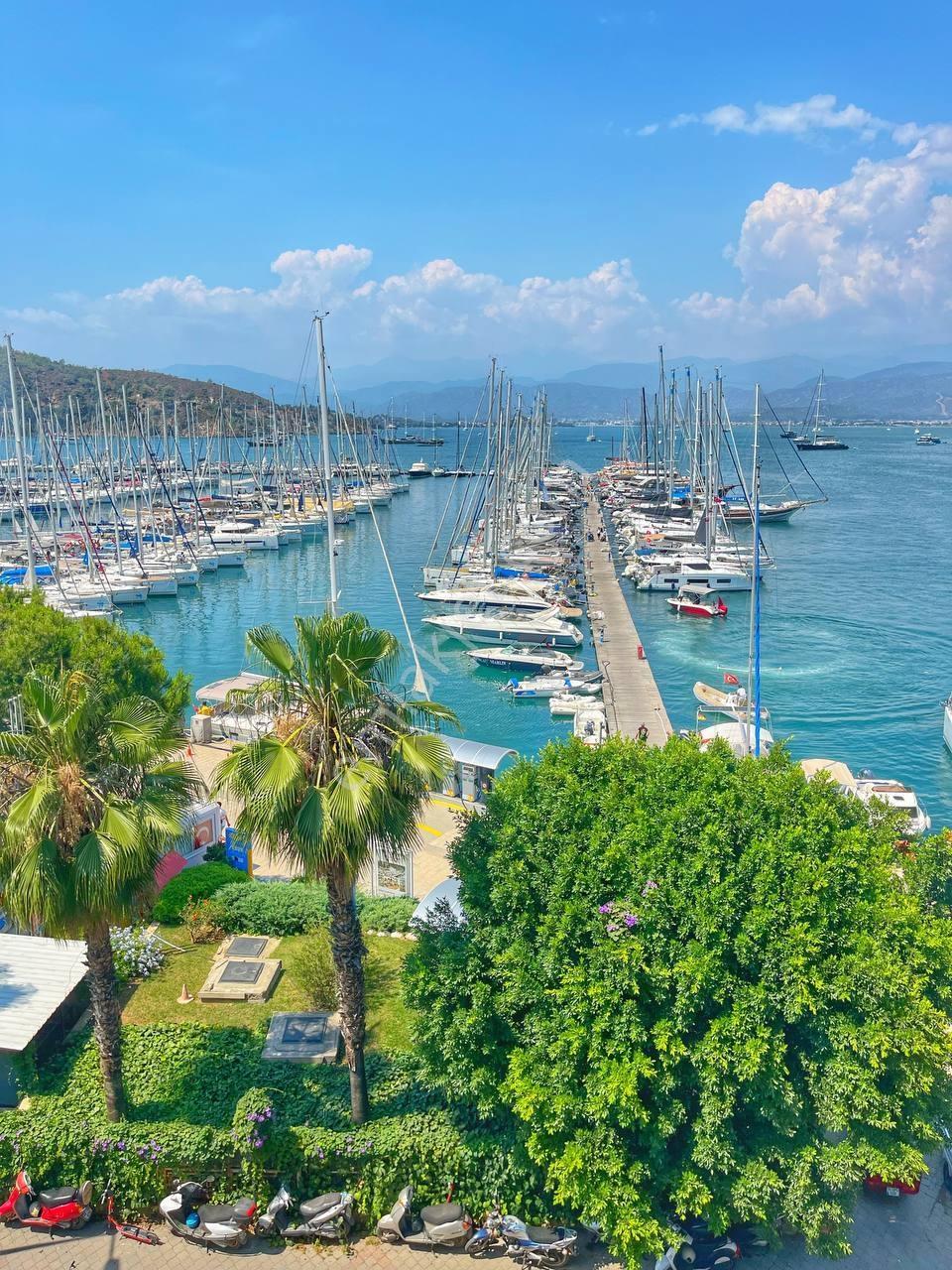 Fethiye Karagözler Teraslı, Marina Manzaralı 2+1 Dubleks Daire - Görsel 21