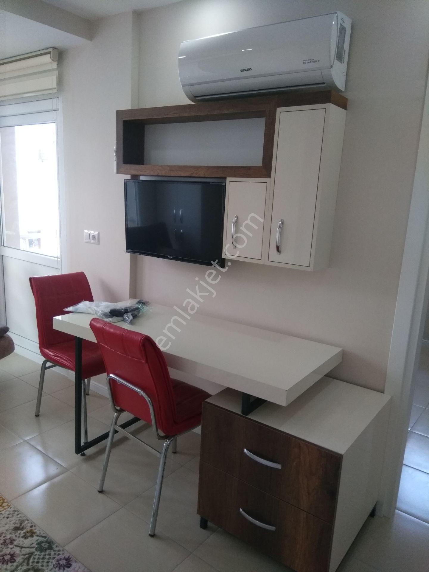 Ender Uysal Gayrimenkulden Asmalıevler De Kiralık Asansörlü Klimalı 1+1 Arakat Apart... - Görsel 3