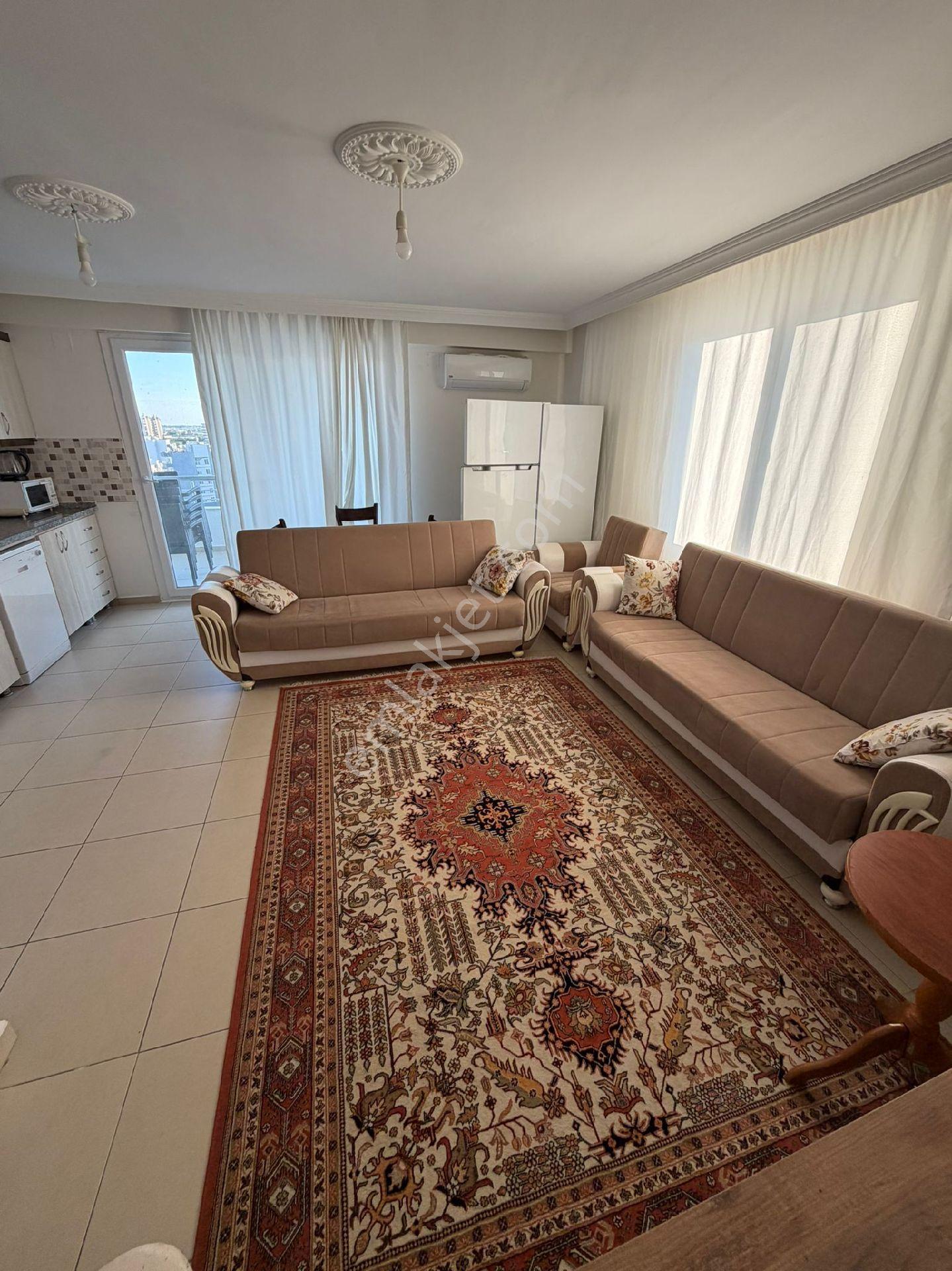 Eylem Emlak'tan Mersin Atakent'te Havuzlu Eşyalı 2+1 Yıllık Kiralık Daire - Görsel 37