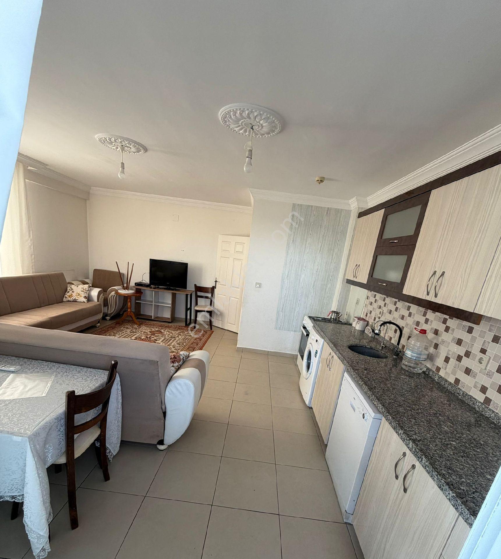 Eylem Emlak'tan Mersin Atakent'te Havuzlu Eşyalı 2+1 Yıllık Kiralık Daire - Görsel 34