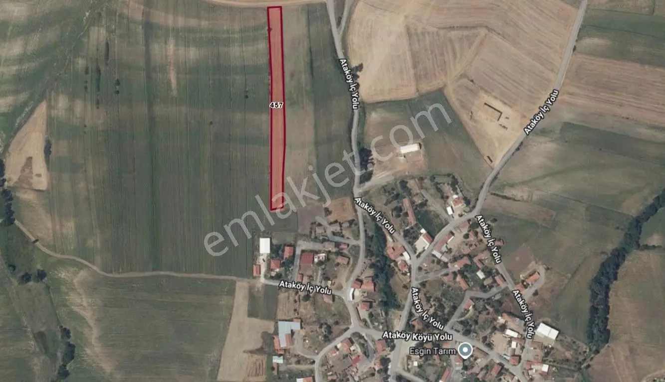 Hayrabolu Ataköy'de 1200m² İmar İçinde 5400 M² Satılık Arazi