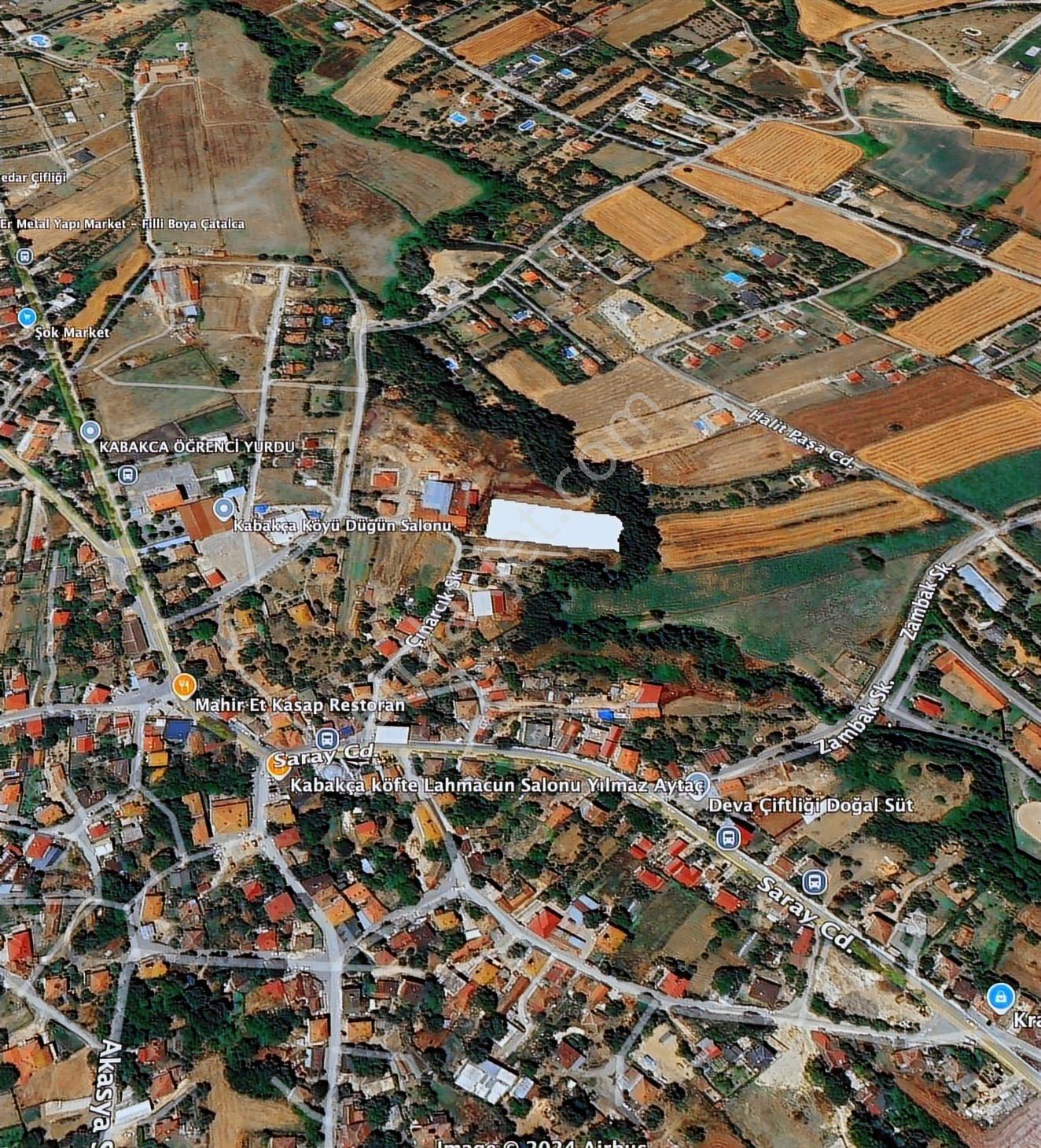Çatalca Köy Merkezinde 175 M2 İmar Planında Arsa - Görsel 5