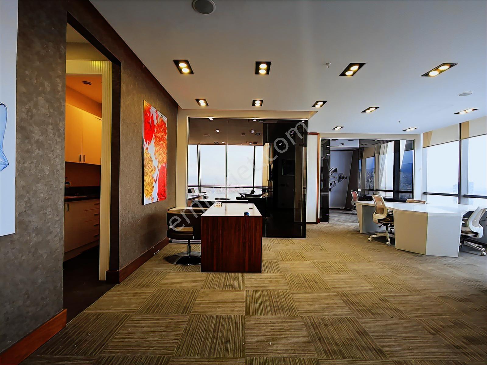 Folkart Towers Körfez Manzaralı Mobilyalı Kiralık 165m2 2+1 Ofis - Görsel 3