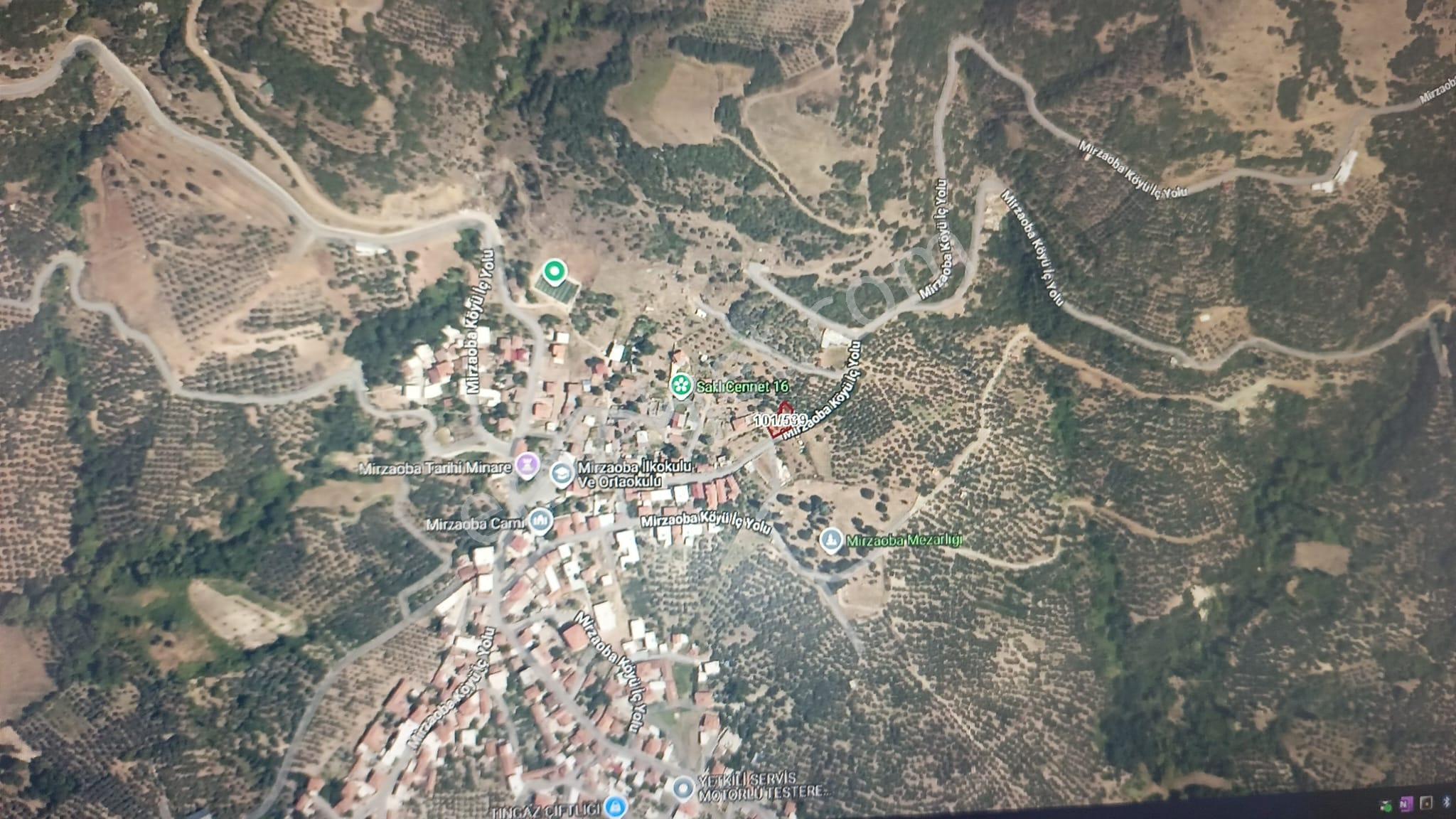Mudanya Mirzaoba Mah.'de Satılık İmarlı Arsa 2 Ayrı Tapu Etrafıçevrilmi 430 M2 İnşaata Uygun - Görsel 14