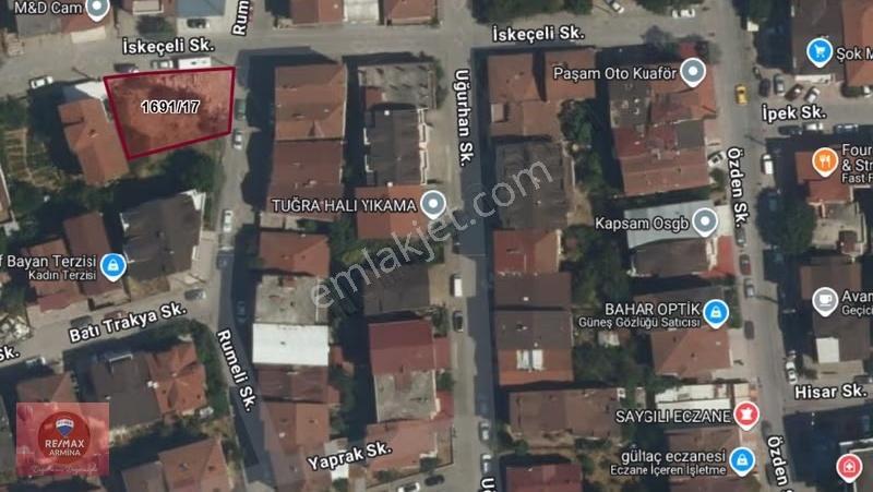 Cihan Hastanesi Yakınında 3 Kat İmarlı 349 M² Köşe Konut Arsası - Görsel 9