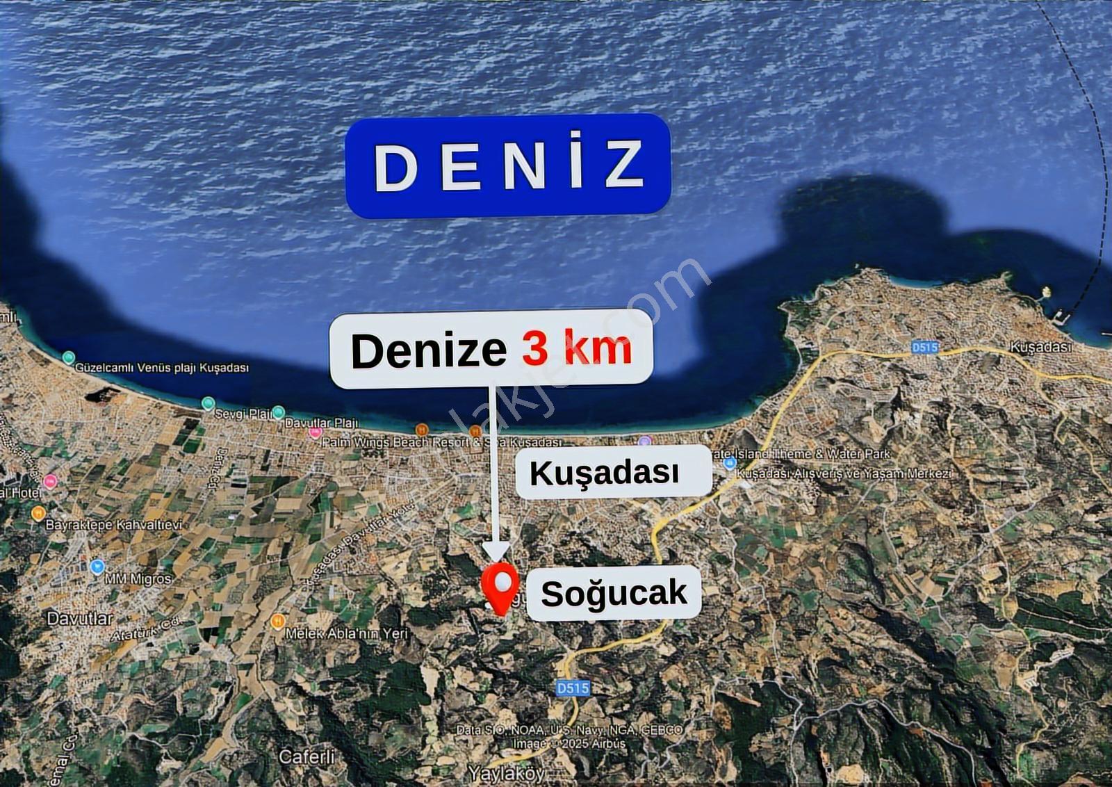 Aydın Kuşadası Soğucak Satılık İmarlı Arsa Denize 3 Km - Görsel 11