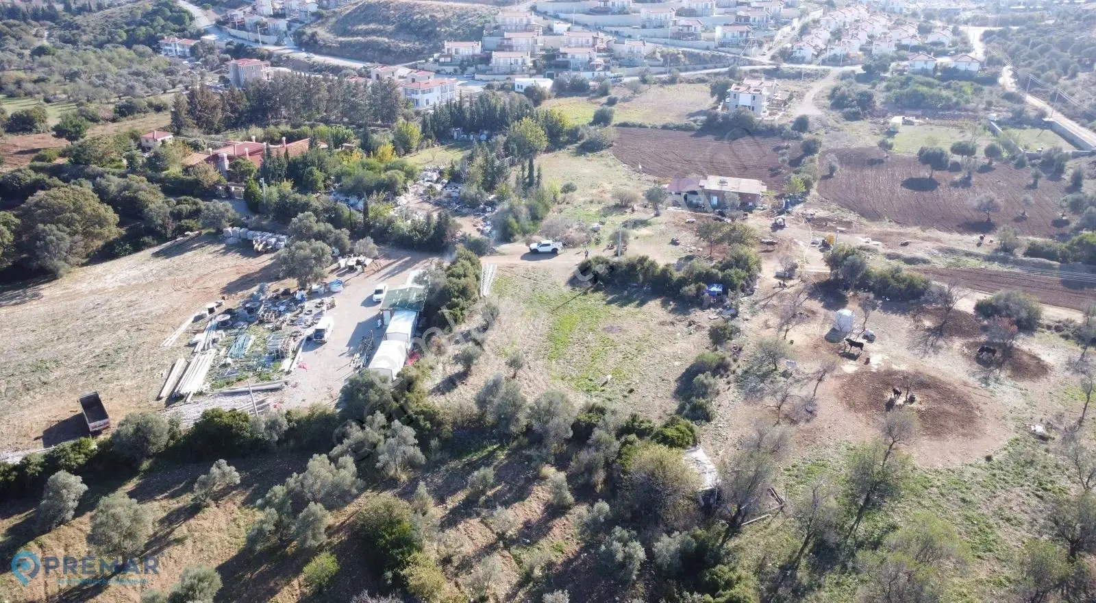 Premar Datça Burgaz Mevkii'nde Kiralık 1491m2 Tarla - Görsel 4