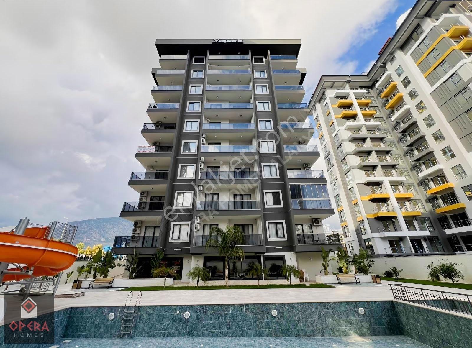 Mahmutlar'da Kiralık Merkezi Konum 1+1 Daire