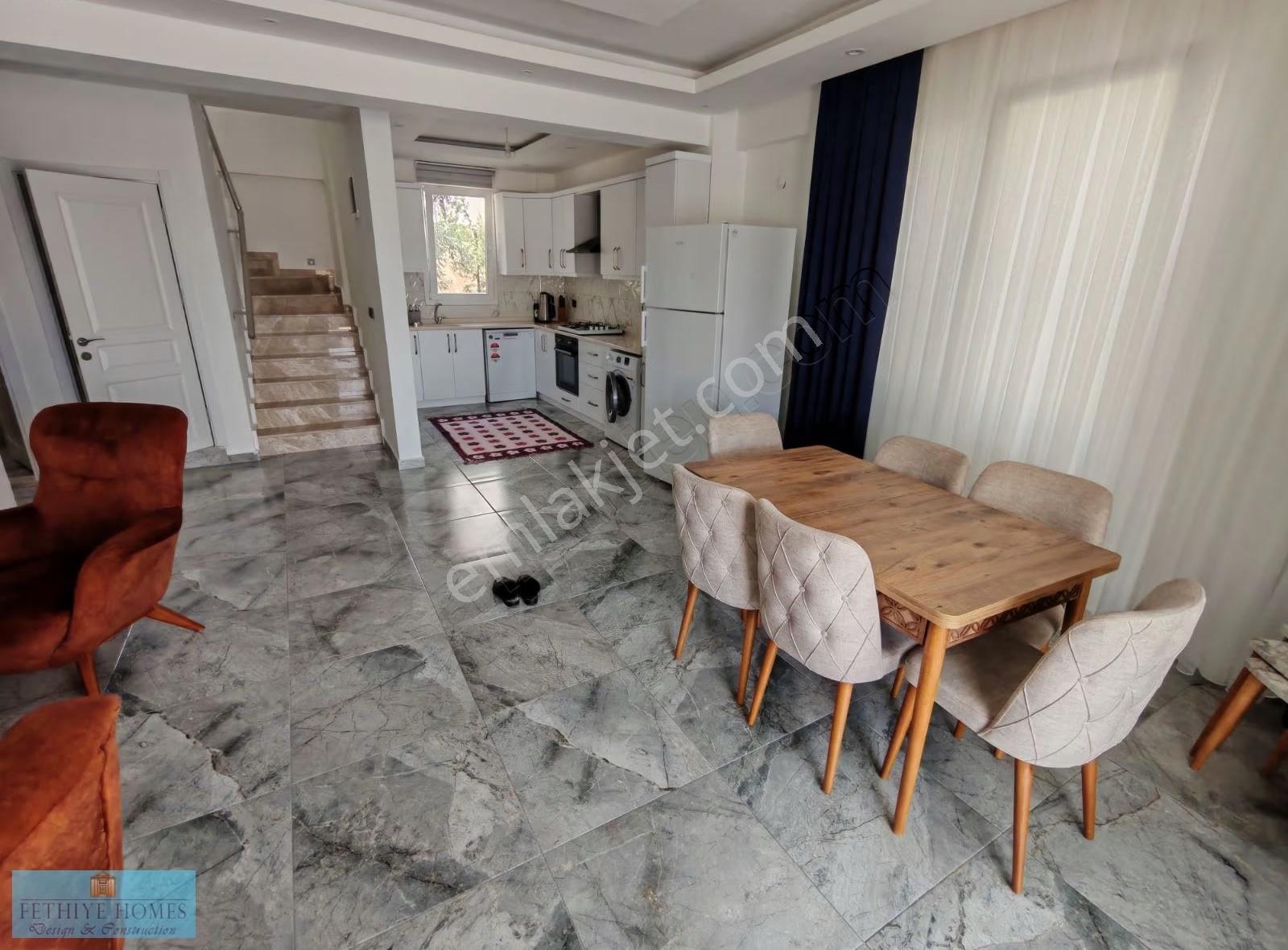 Fethiye Çalış Plajında Eşyalı Villa Kiralık - Görsel 6