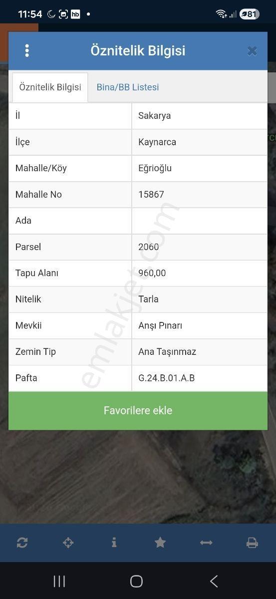 Kaynarca,egrioglu,960 M2 Tarla Asvalt Cepheli - Görsel 20