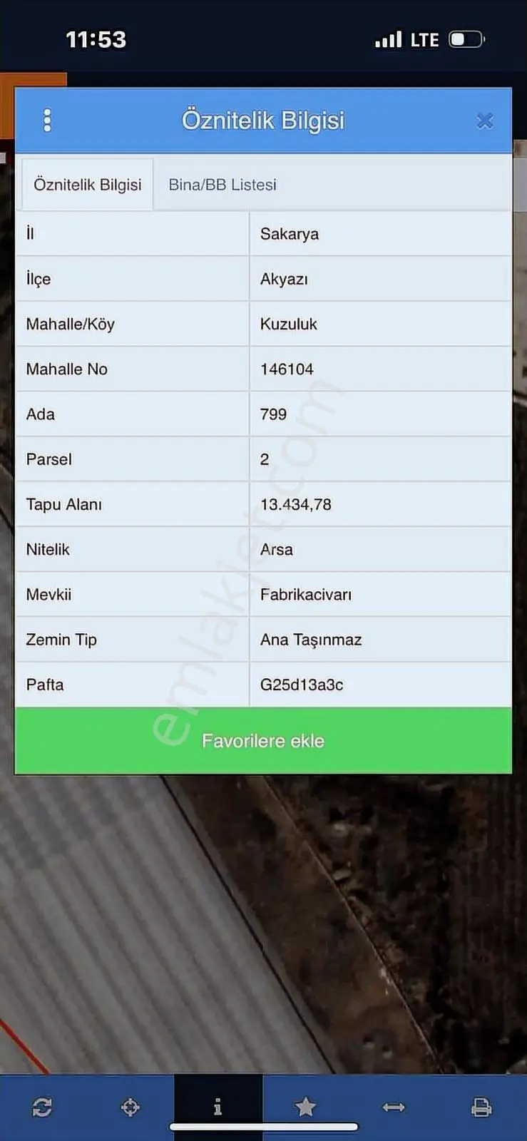 Remax Ay Hüseyin Kubilay Satıyor Sanayi İmarlı Arsa Sakarya - Görsel 2