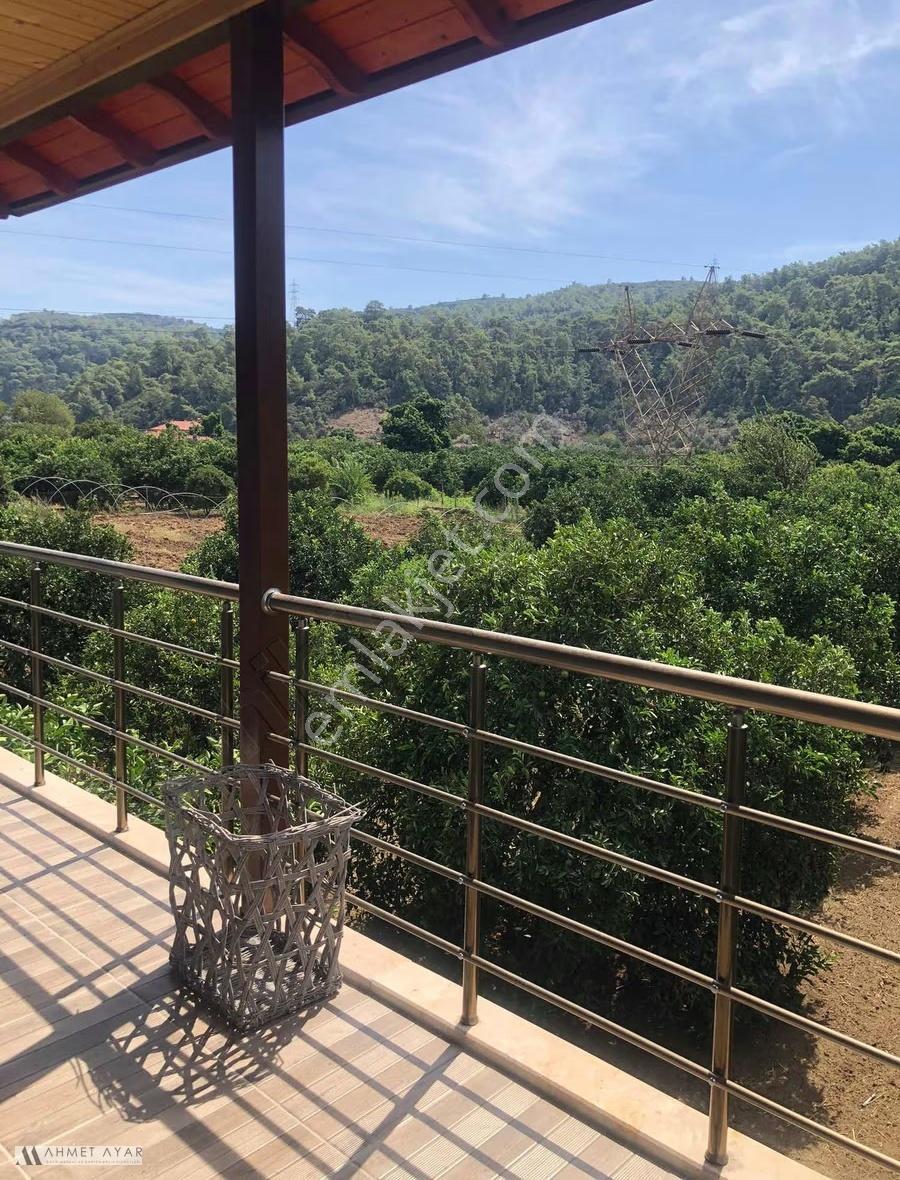 Muğla Ula Gökçe Köyünde Deniz Manzaralı Müstakil Villa - Görsel 28