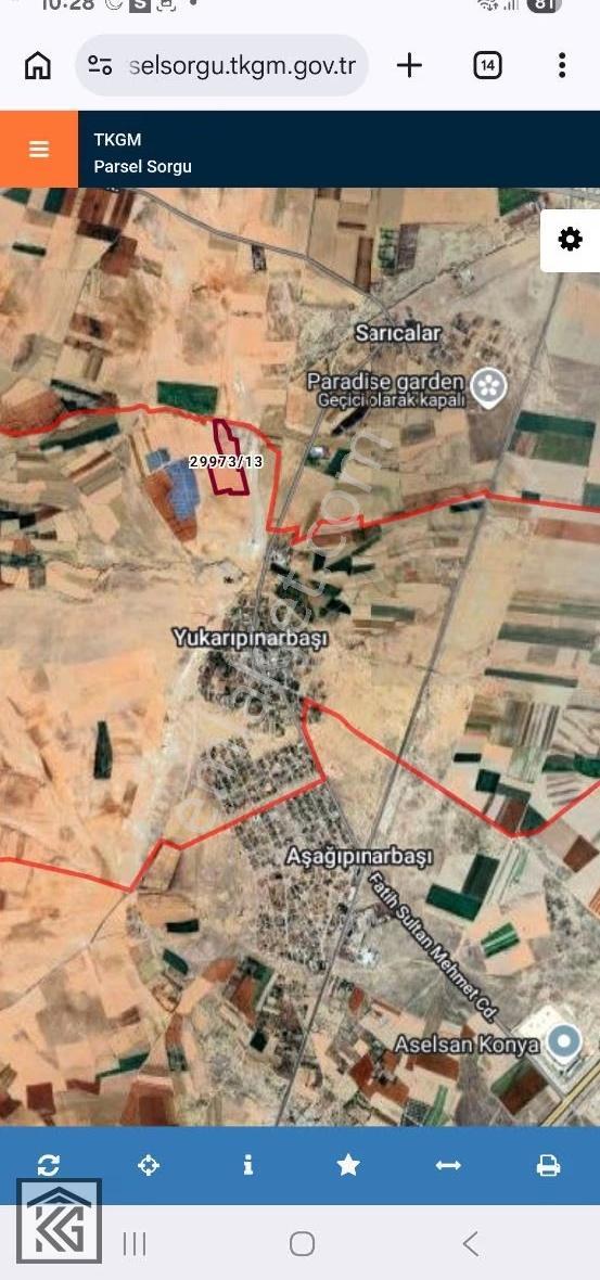 Kocalardan Selçuklu Yukarıpınarbaşı Konut Öneri Alanı 1000m2 - Görsel 5