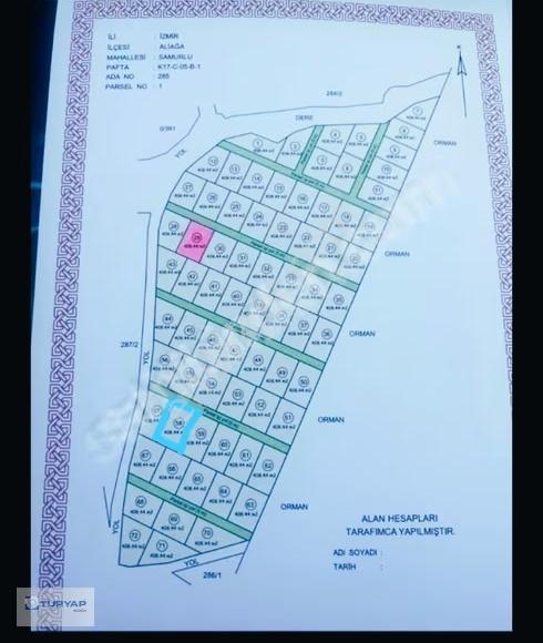 Aliağa Samurlu Satılık Tarla - Görsel 3