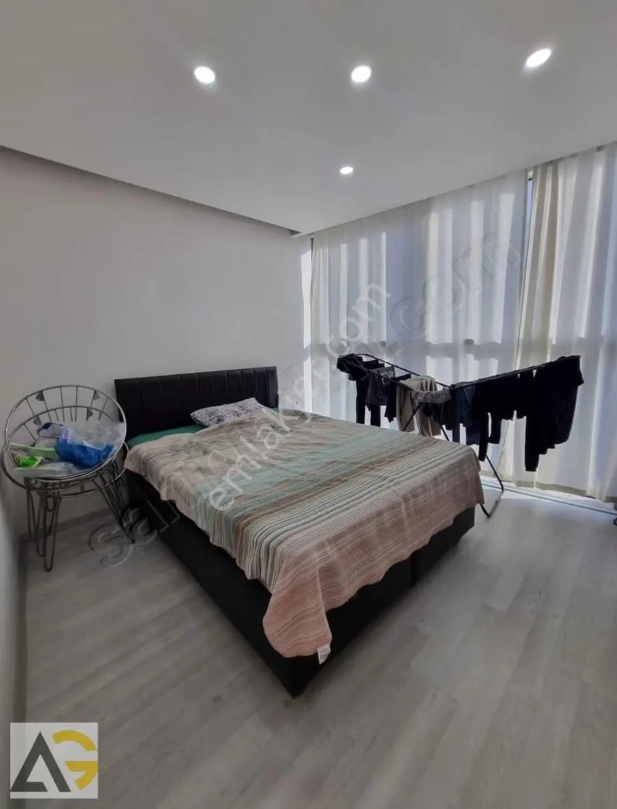 Auradan Azor Plaza Evlerinde Kiralık Eşyalı 1+1 Daire - Görsel 5