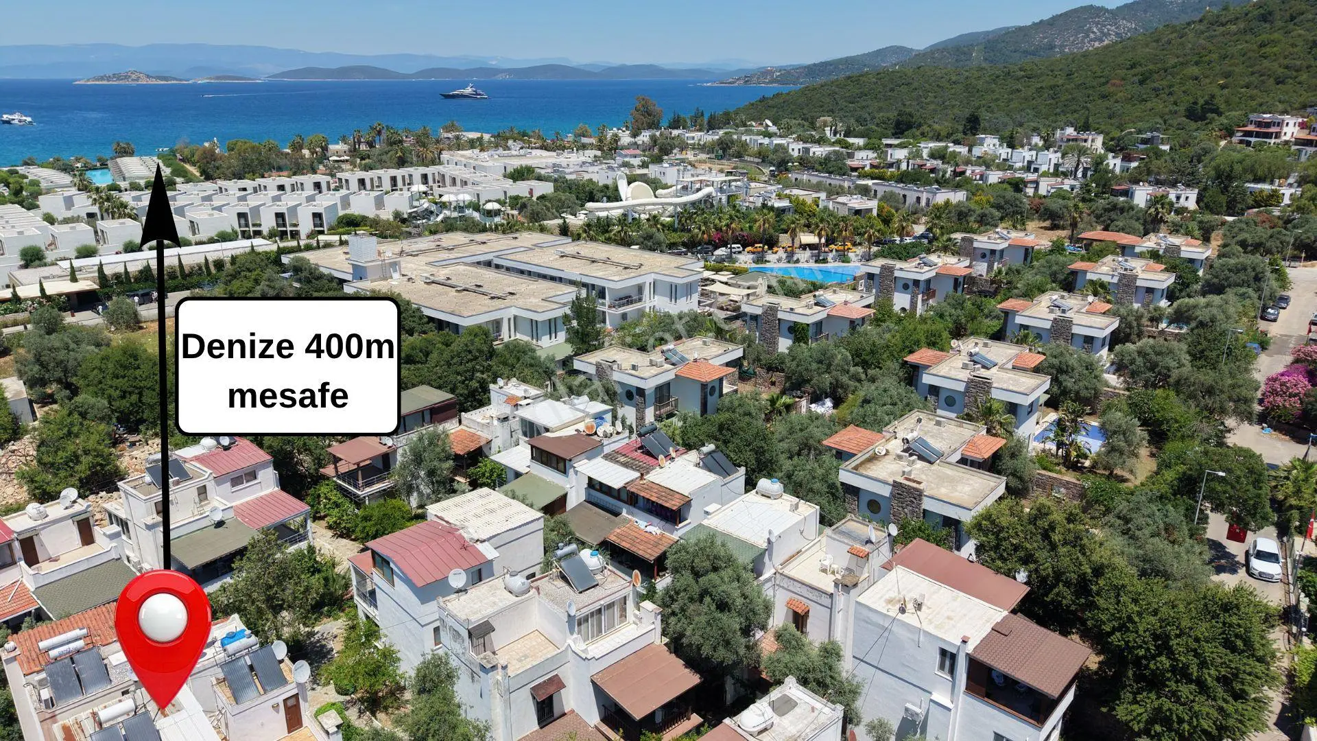 Bodrum, Torba Satılık Denize 400m Mesafeli Dubleks Daire - Görsel 6