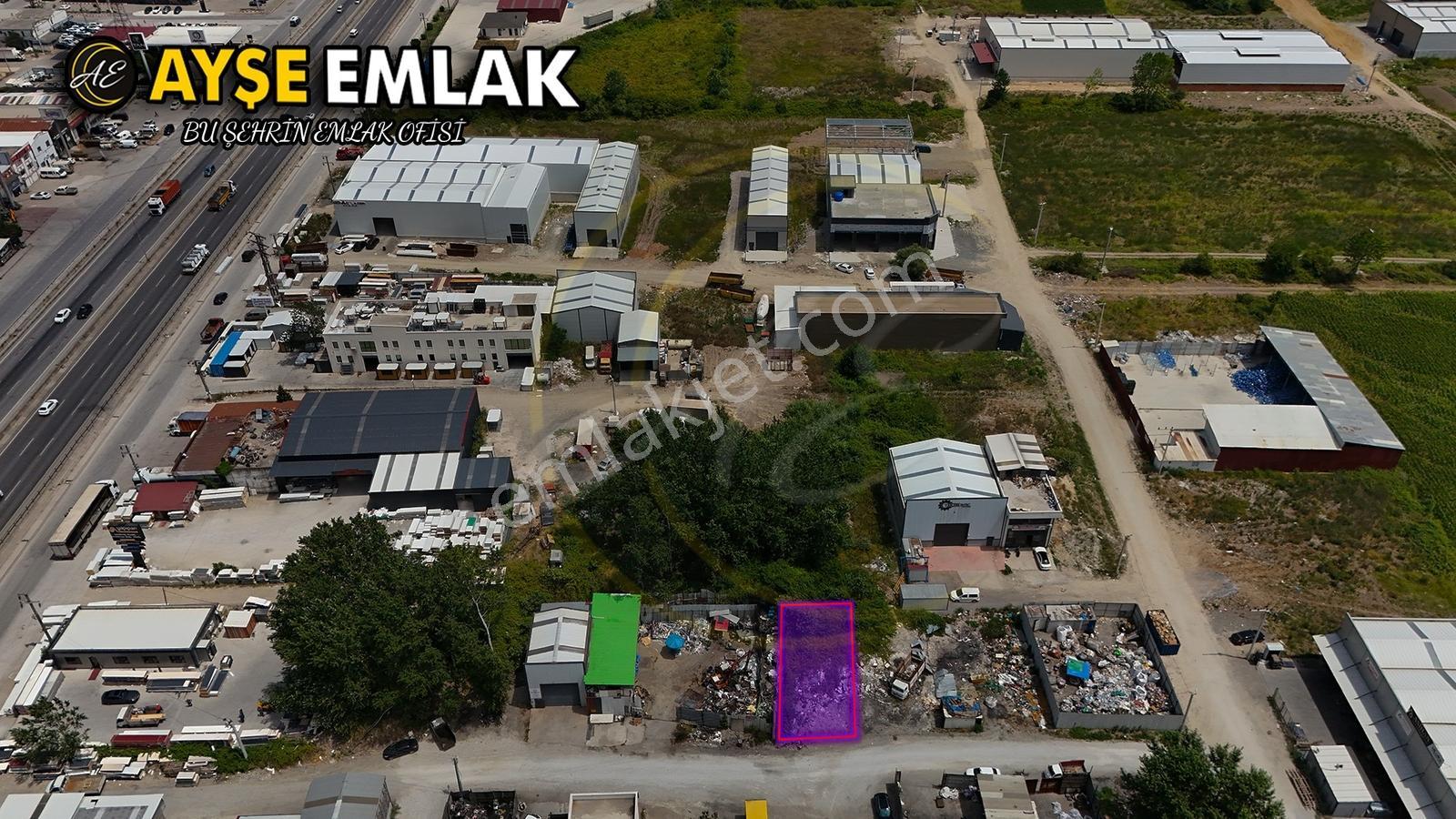 Ayşe Emlaktan Sanayi İmarlı Köşe Arsa - Görsel 2