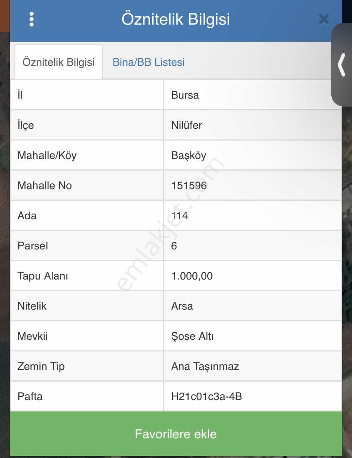 Başköy 'de 1000 M2 Sanayi İmarlı Arsa Satılık - Görsel 3