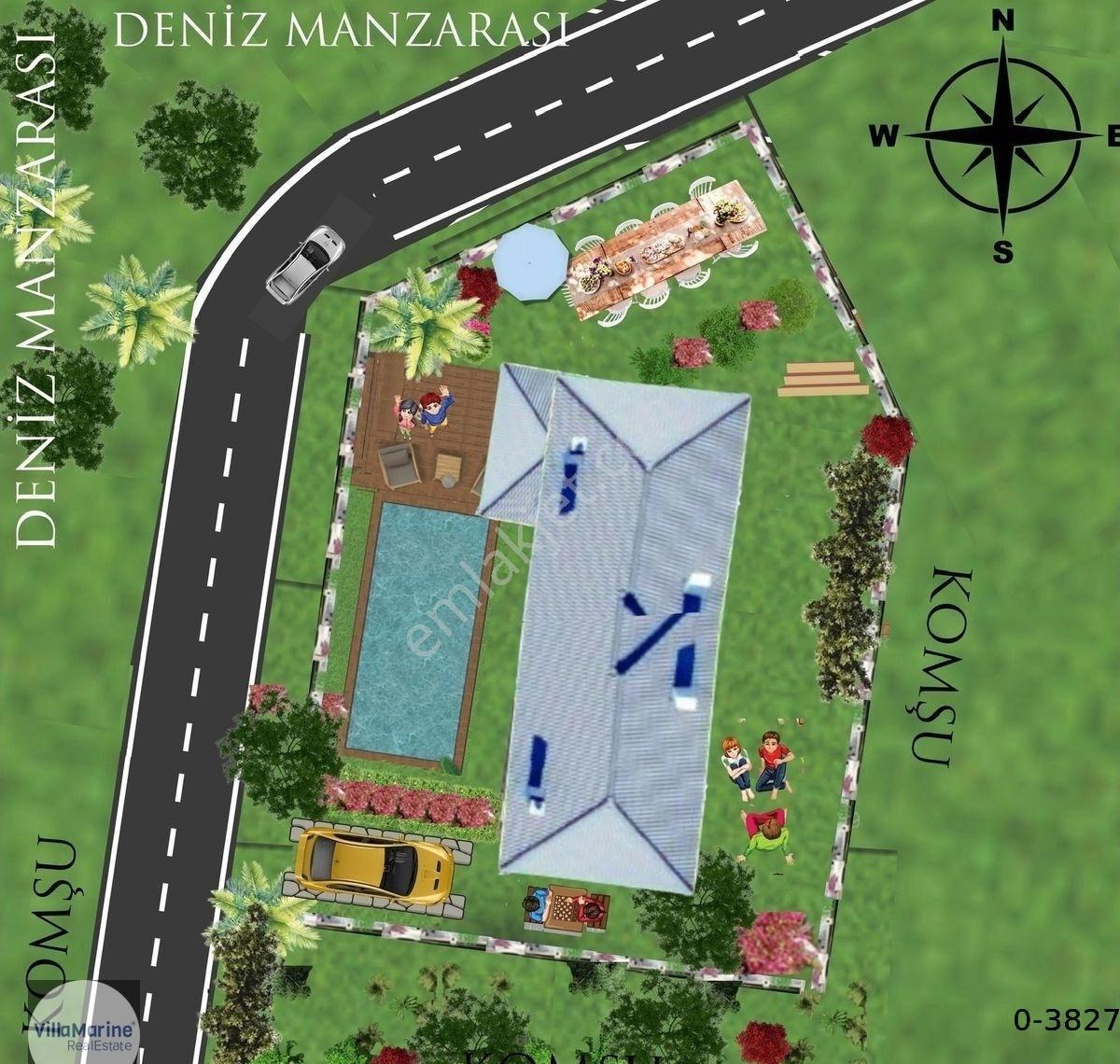 Yaylaköy'de Deniz Manzaralı Özel Havuzlu Sıfır Villa - Görsel 11