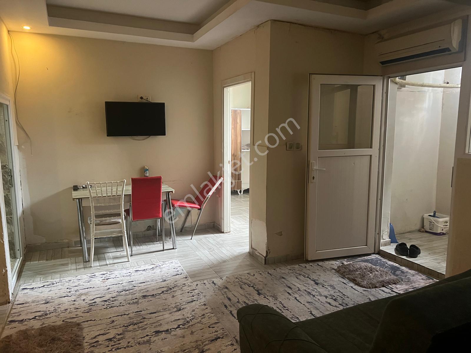 Adana Çukurovada Kenan Evren Bulvarına Yakın Mesafede 1+1 Eşyalı Bodrum Kat Kiralık Daire - Görsel 7