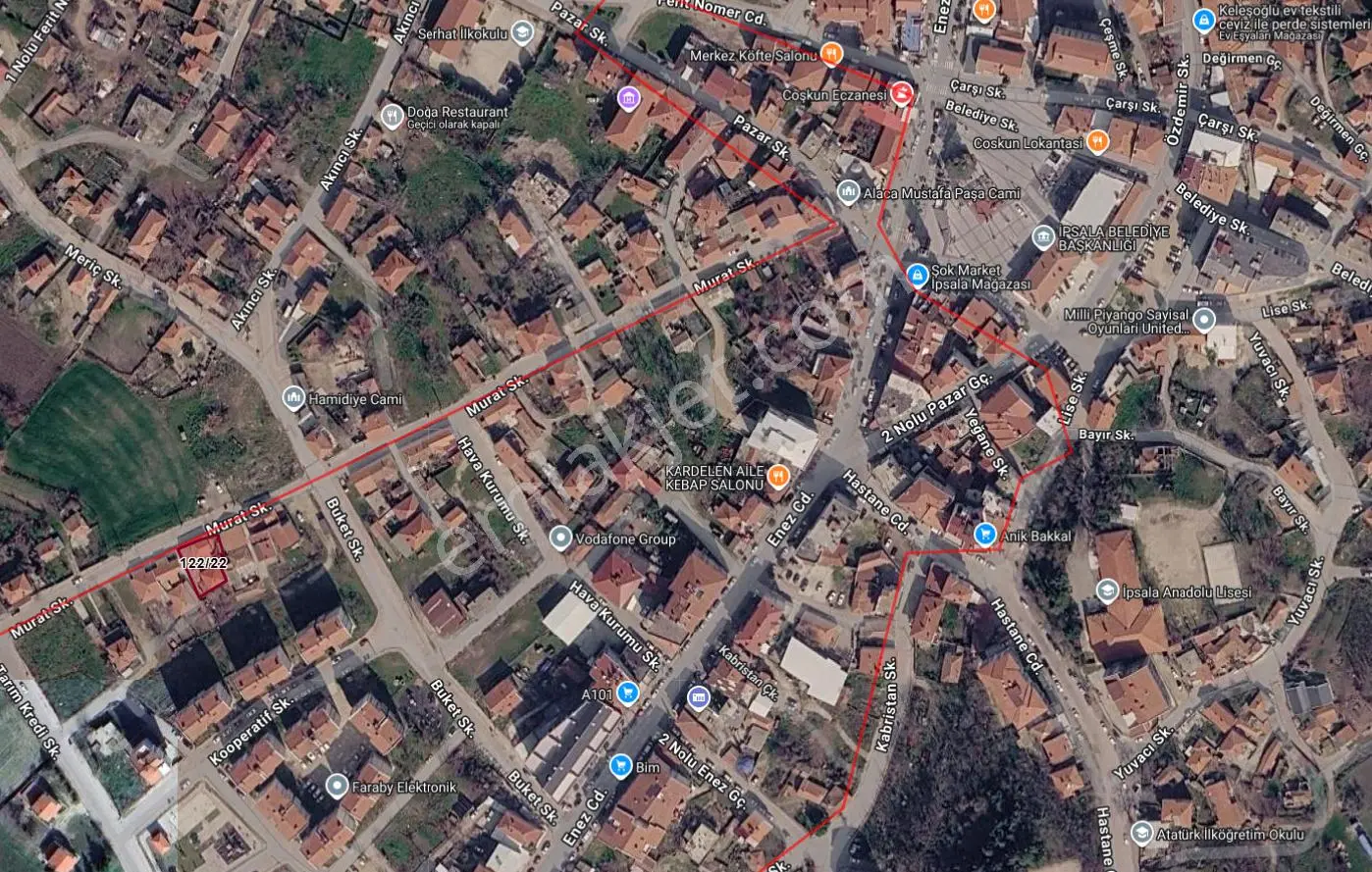 Kaçırılmaz Fırsat! İpsala Merkezde Arsa Payı İle Beraber Satılık 85 M2 Müstakil Bahçeli Ev - Görsel 3