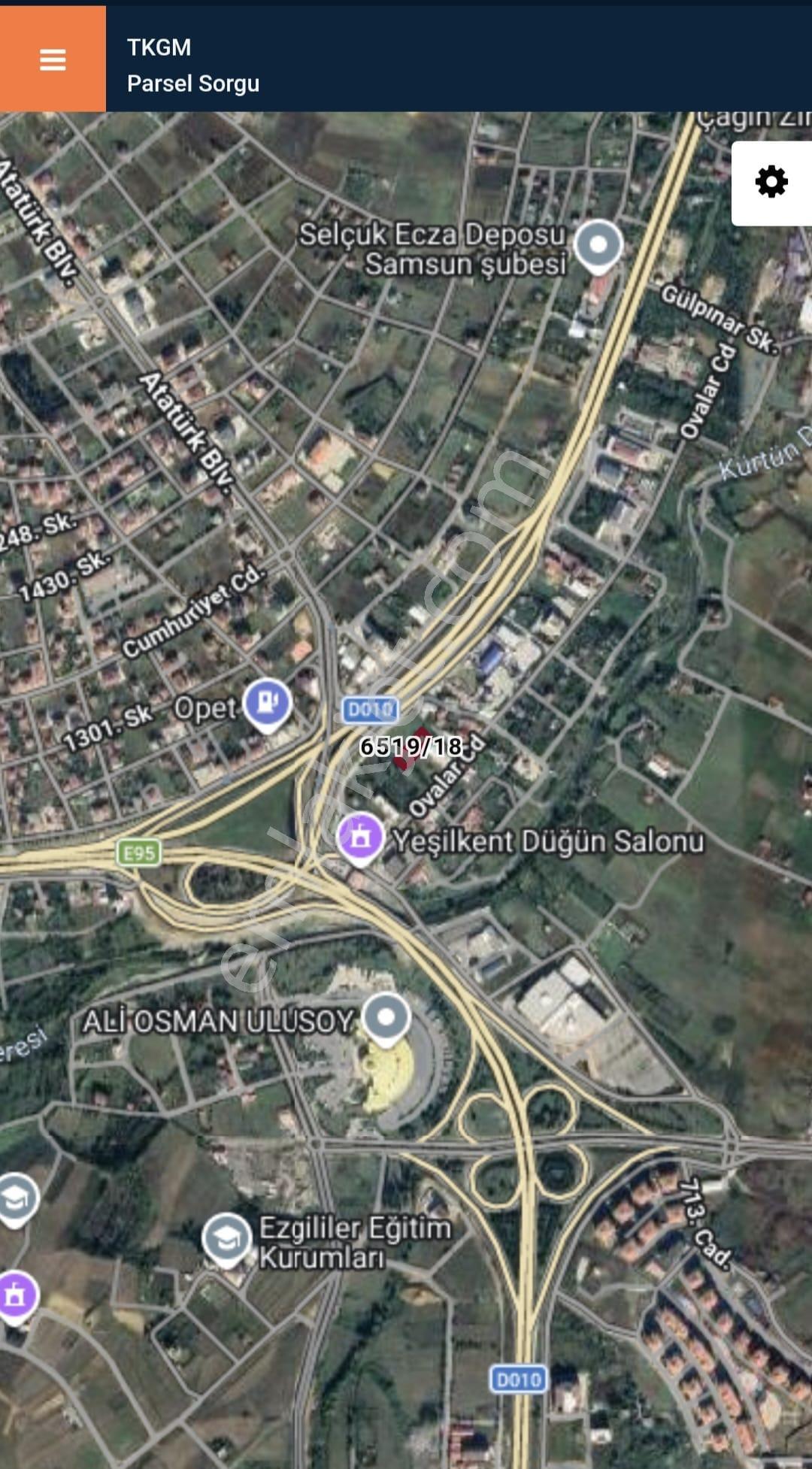 Amazon'dan Ankara-ordu-sinop Kavş. 1354 M2 O,60taks Satılık T2 Ticari Arsa - Görsel 9