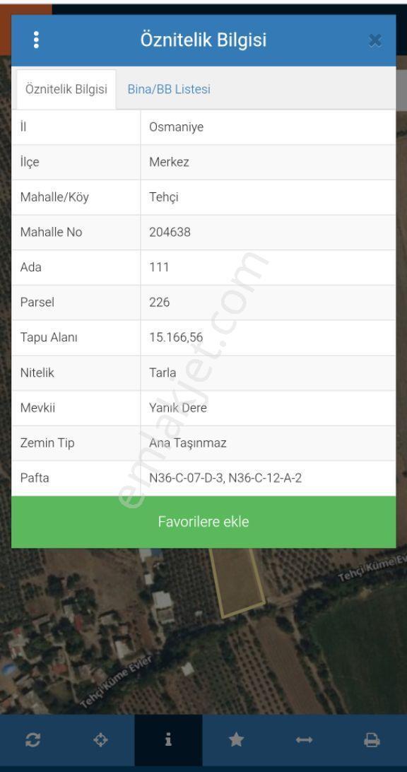 Asfalt Yol Cepheli Elektrik Su Yol Mevcut. - Görsel 11