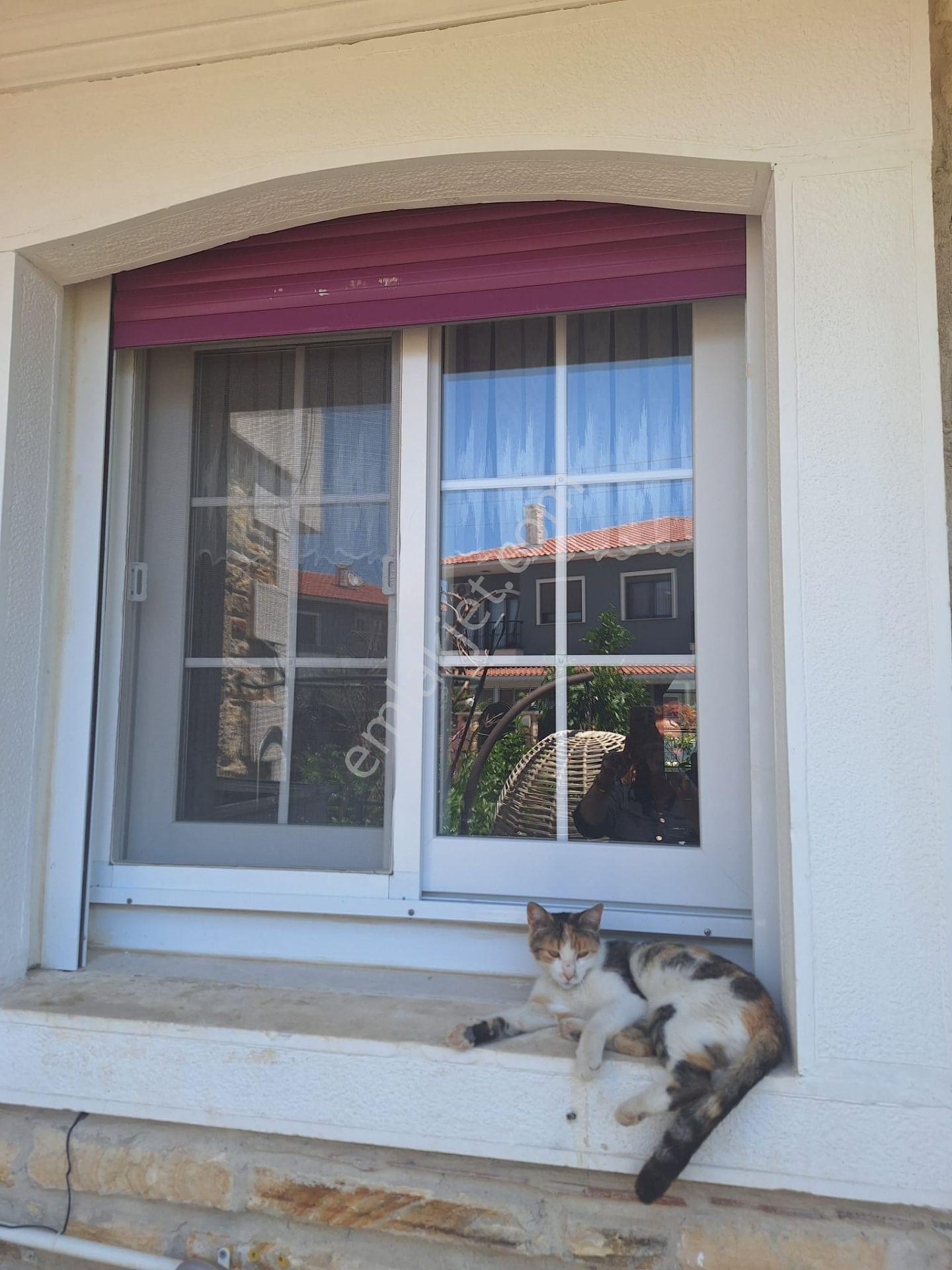 Foça Hacıveli De Eşyalı Kiralık Lüks Havuzlu Dubleks Villa - Görsel 7