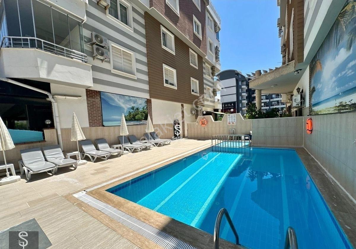 Alanya Oba Gölde Satılık 2+1 Geniş Denize Yakın Havuzlı Daire - Görsel 6