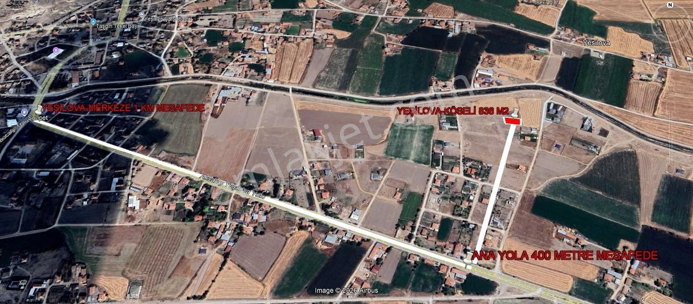 Yeşilova Köseli'de Satılık 836 M2 Arsa - Görsel 10
