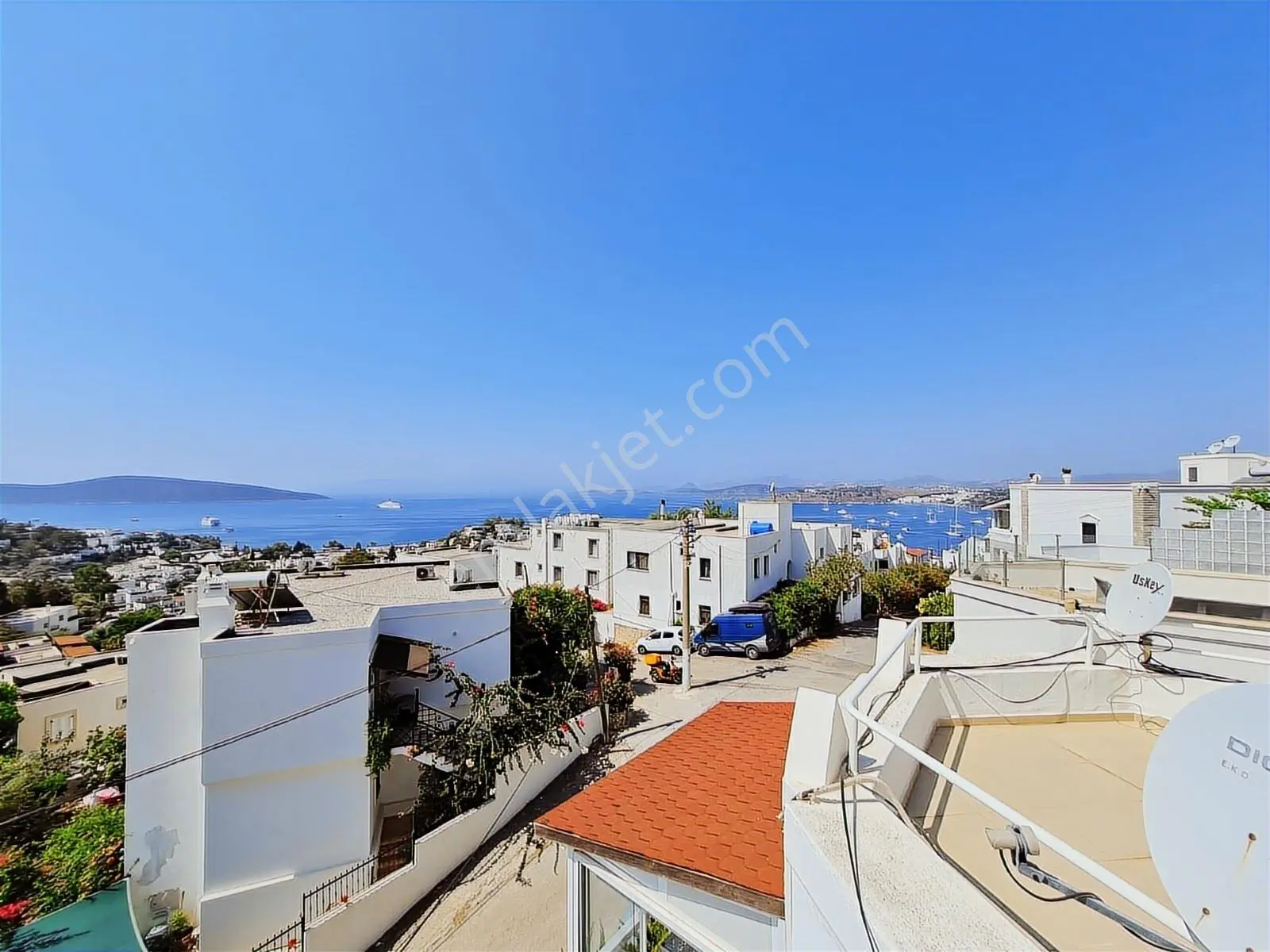 Bodrum Kumbahçe De Satılık Deniz Manzaralı Dubleks - Görsel 34