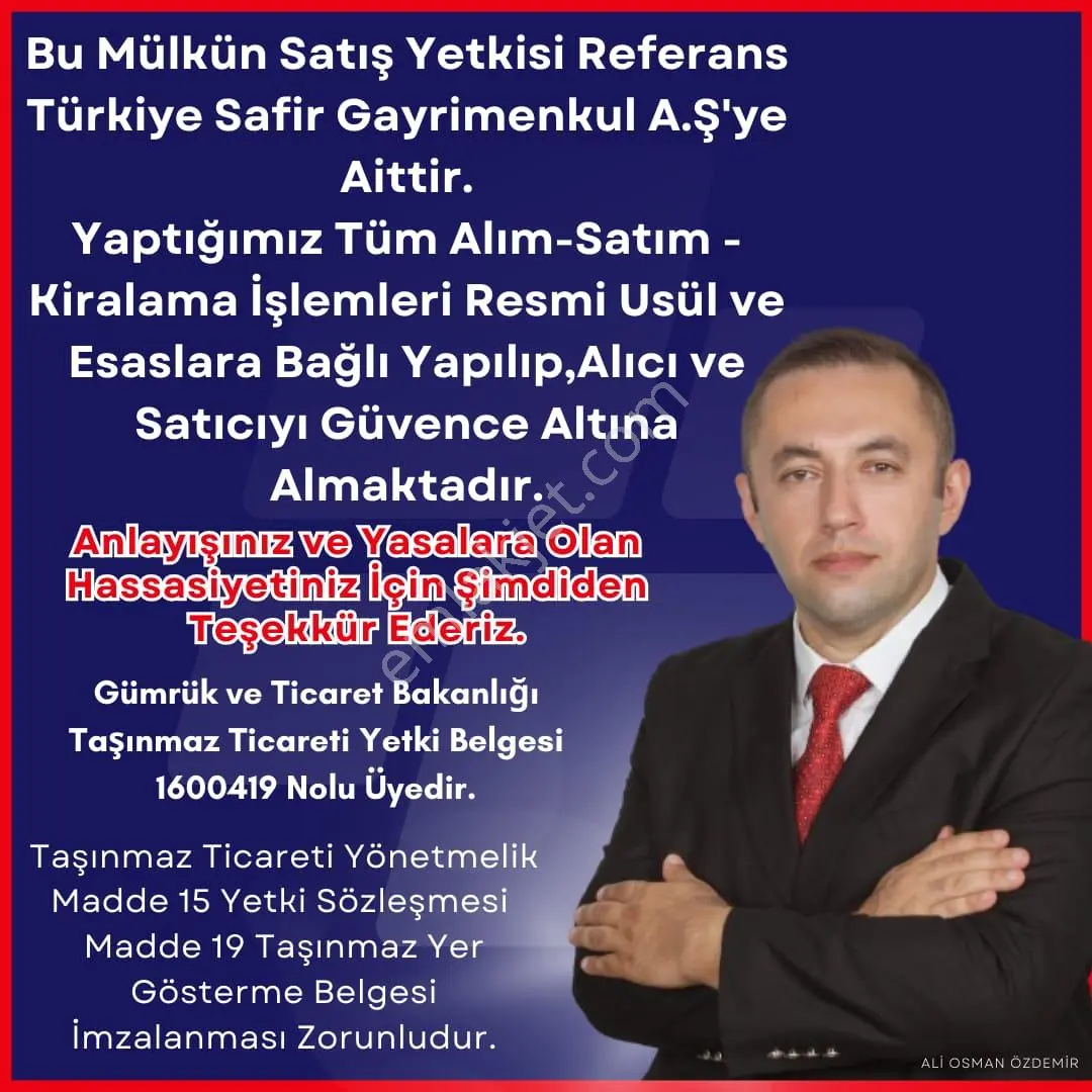 Rt Safirden Park Nilüfer Sitesinde Satılık Daire