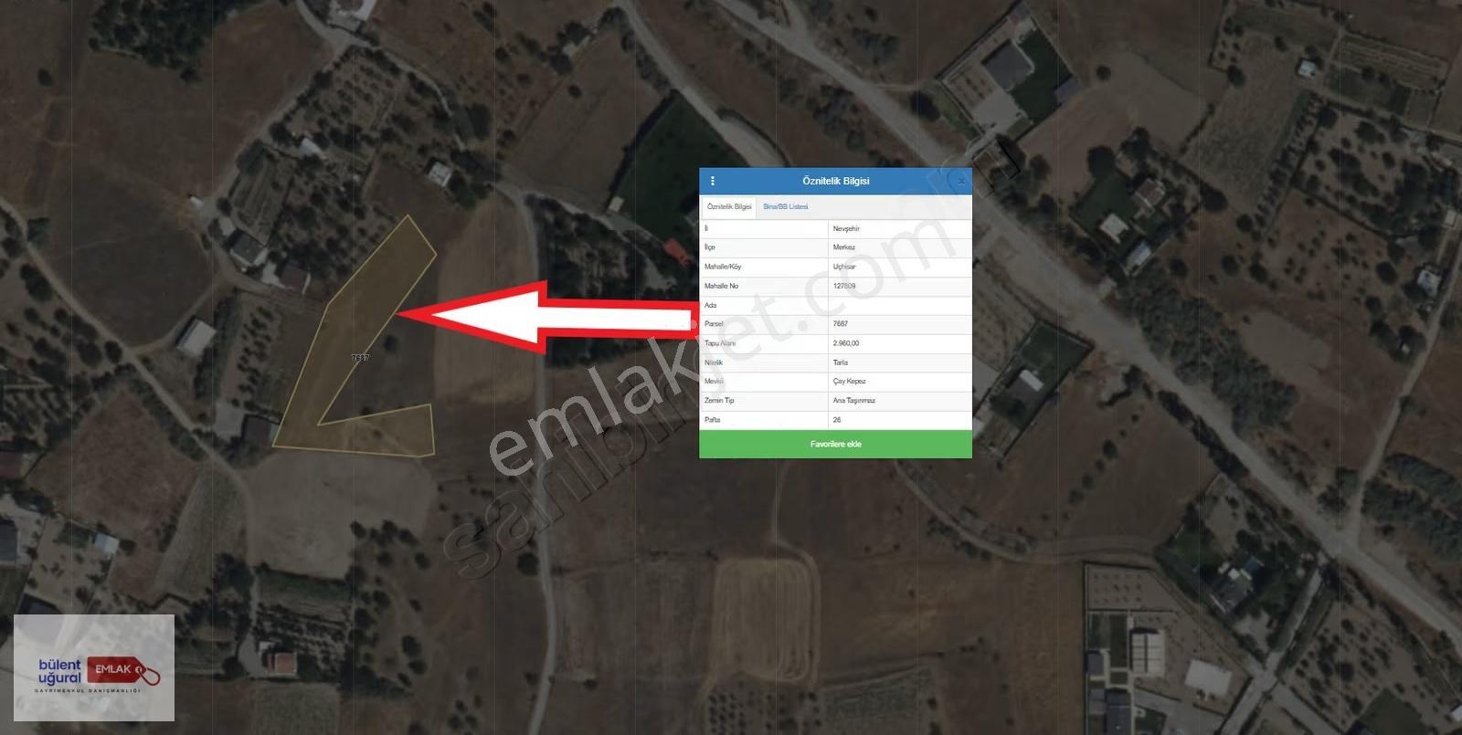 Uçhisar Çaykepez'de Bağ Evleri Arasında 2.960m² Yatırımlık Arazi - Görsel 17