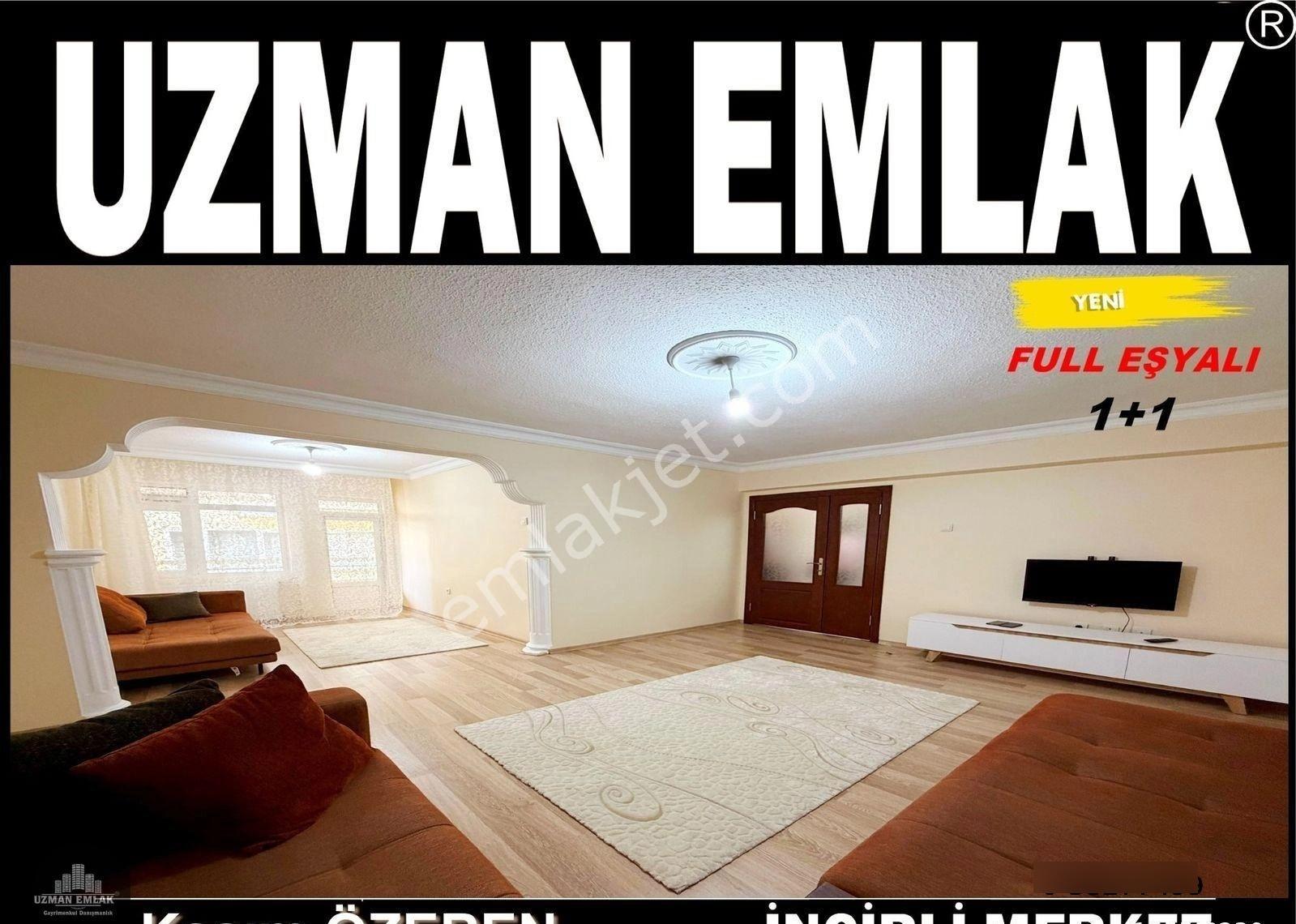 Uzman Emlak'dan Gata Hast.ve Etlik Şehir Has.yakını Kat Konumunda Full Yapılı,full Eşyalı Geniş 1+1