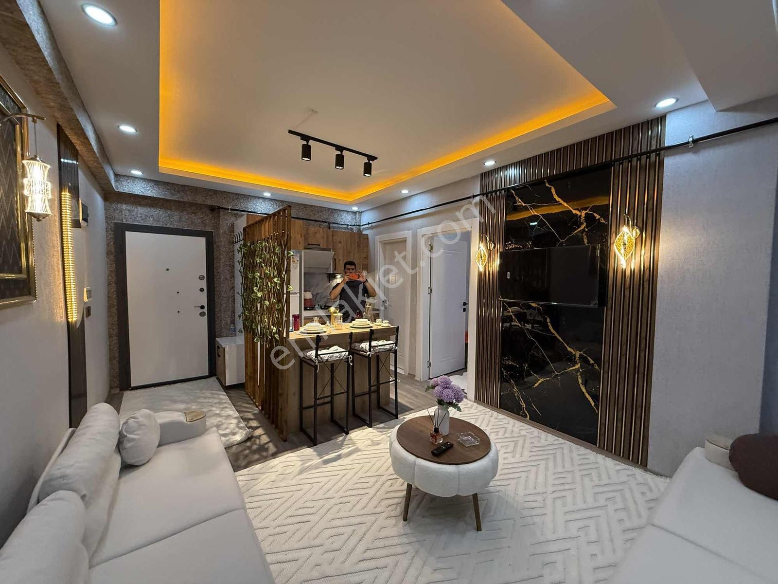 Burhan Kılınç'dan Ultra Lüx Eşyalı Kiralık 1+1 - Görsel 2