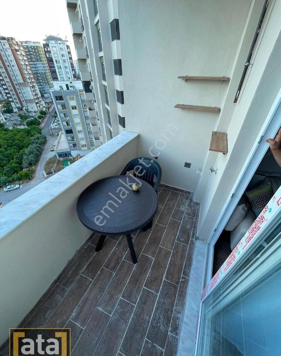 Mezitlide Sıfır , Ful Eşyalı Havuzlu 1+1 Kiralık Daire - Görsel 9